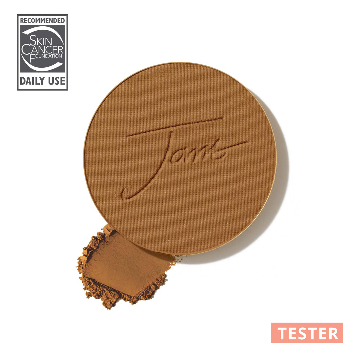 jane iredale - Pressed Powder Refill - Velvet - TESTER - Gepresstes Puder - jane iredale Mineral Make-up - Care Concept Onlineshop - Vertrieb für Premium Wirkstoffkosmetik