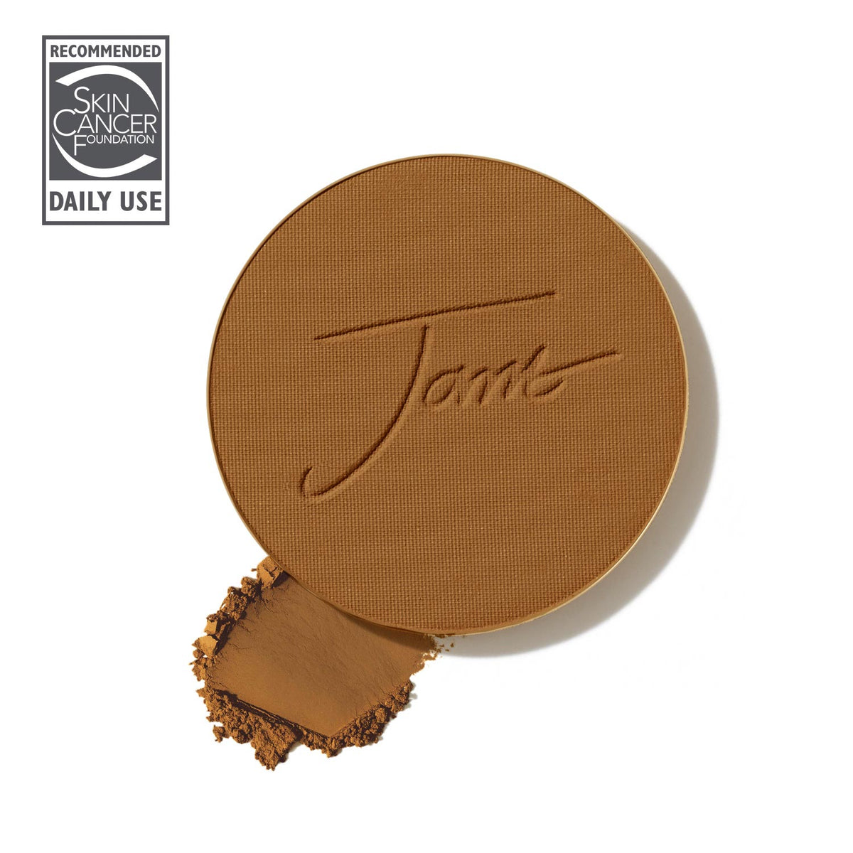 jane iredale - Pressed Powder Refill - Warm Brown - Gepresstes Puder - jane iredale Mineral Make-up - Care Concept Onlineshop - Vertrieb für Premium Wirkstoffkosmetik