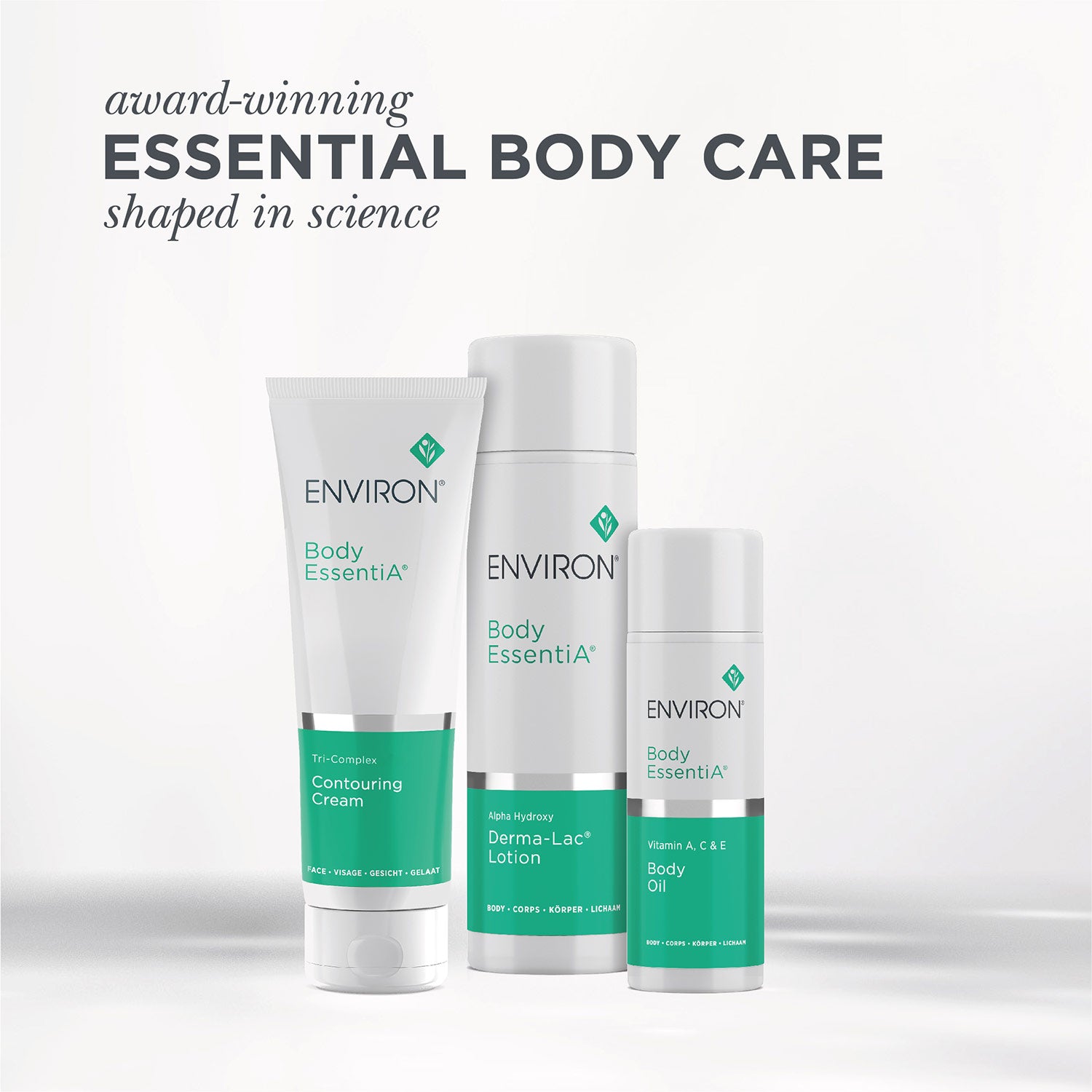 ENVIRON - Body EssentiA - Derma-Lac Lotion - Feuchtigkeitspflege - Environ Skin Care - Care Concept Onlineshop - Vertrieb für Premium Wirkstoffkosmetik