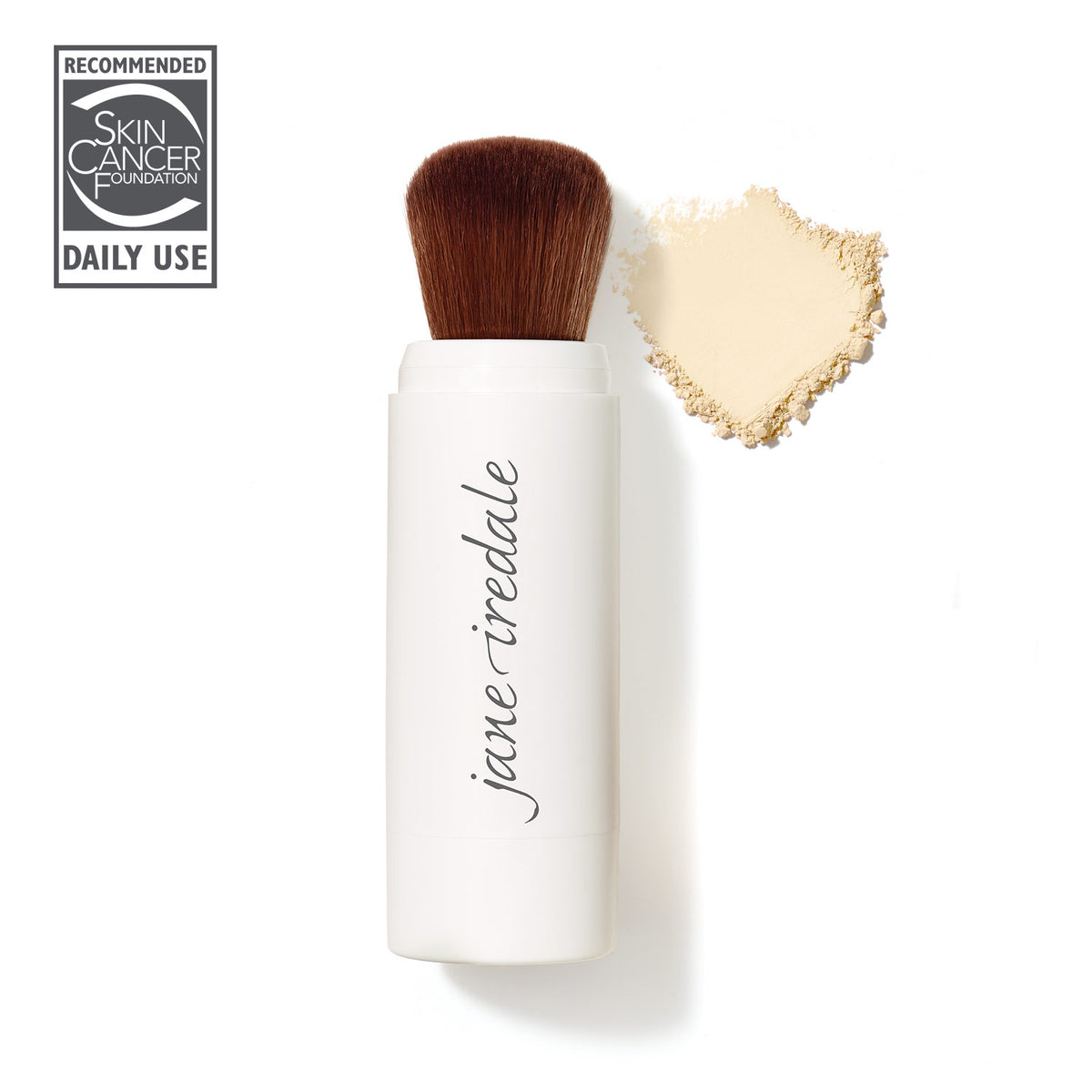 jane iredale - Amazing Base Refillable Brush - Bisque (Auslaufartikel) - Nachfüllbarer Make-up Pinsel - jane iredale Mineral Make-up - Care Concept Onlineshop - Vertrieb für Premium Wirkstoffkosmetik