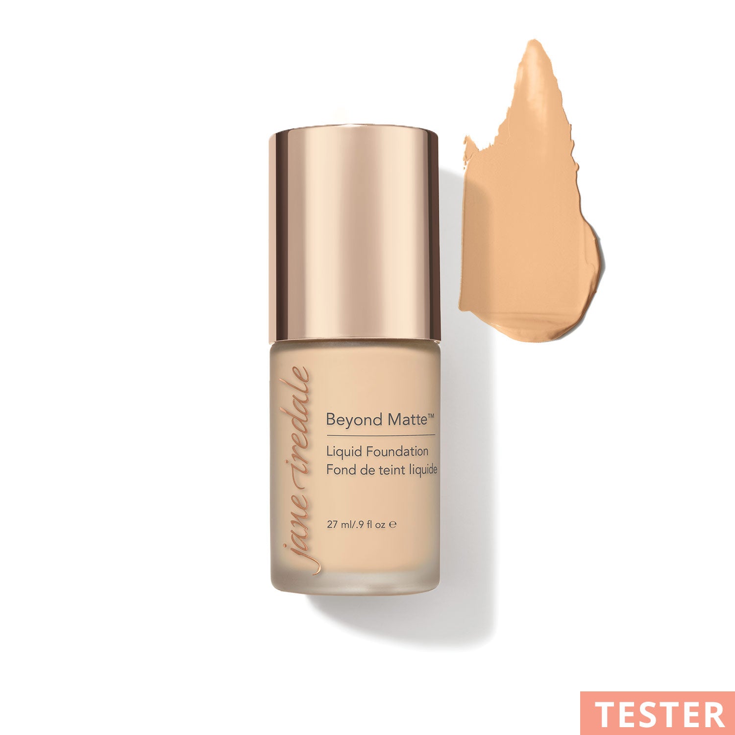 jane iredale - Beyond Matte Liquid Foundation - M6 - TESTER - Flüssige Foundation - jane iredale Mineral Make-up - Care Concept Onlineshop - Vertrieb für Premium Wirkstoffkosmetik