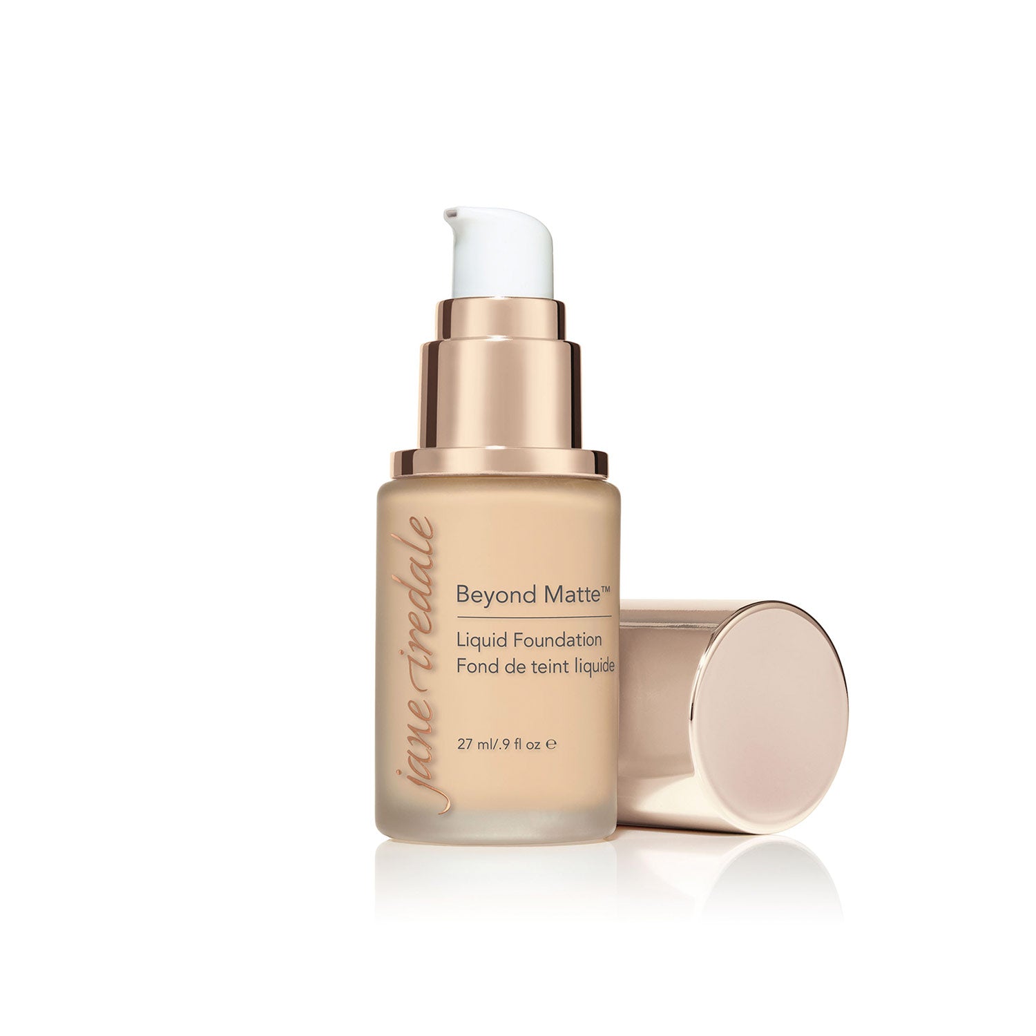 jane iredale - Beyond Matte Liquid Foundation - M6 - TESTER - Flüssige Foundation - jane iredale Mineral Make-up - Care Concept Onlineshop - Vertrieb für Premium Wirkstoffkosmetik