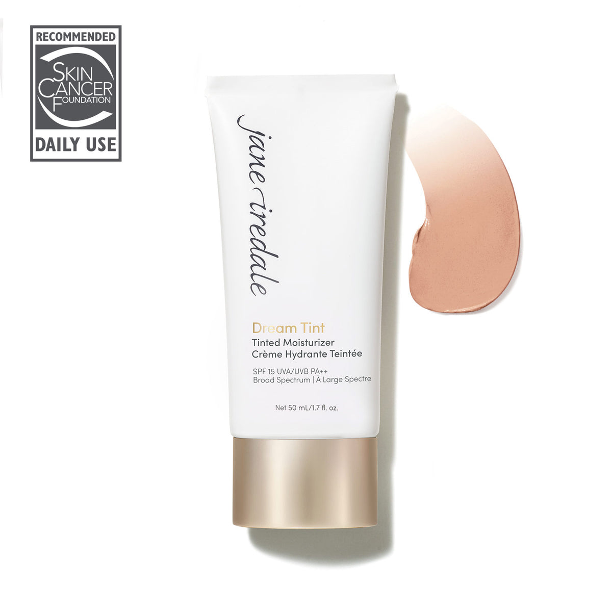 jane iredale - Dream Tint - Peach Brightener - Getönte Feuchtigkeitscreme - jane iredale Mineral Make-up - Care Concept Onlineshop - Vertrieb für Premium Wirkstoffkosmetik