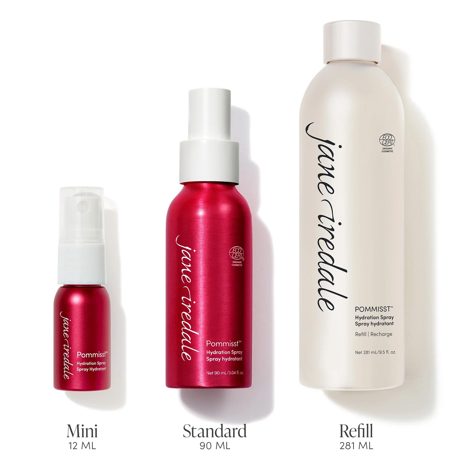 jane iredale - POMMISST Hydration Spray - Feuchtigkeitsspray - jane iredale Mineral Make-up - Care Concept Onlineshop - Vertrieb für Premium Wirkstoffkosmetik