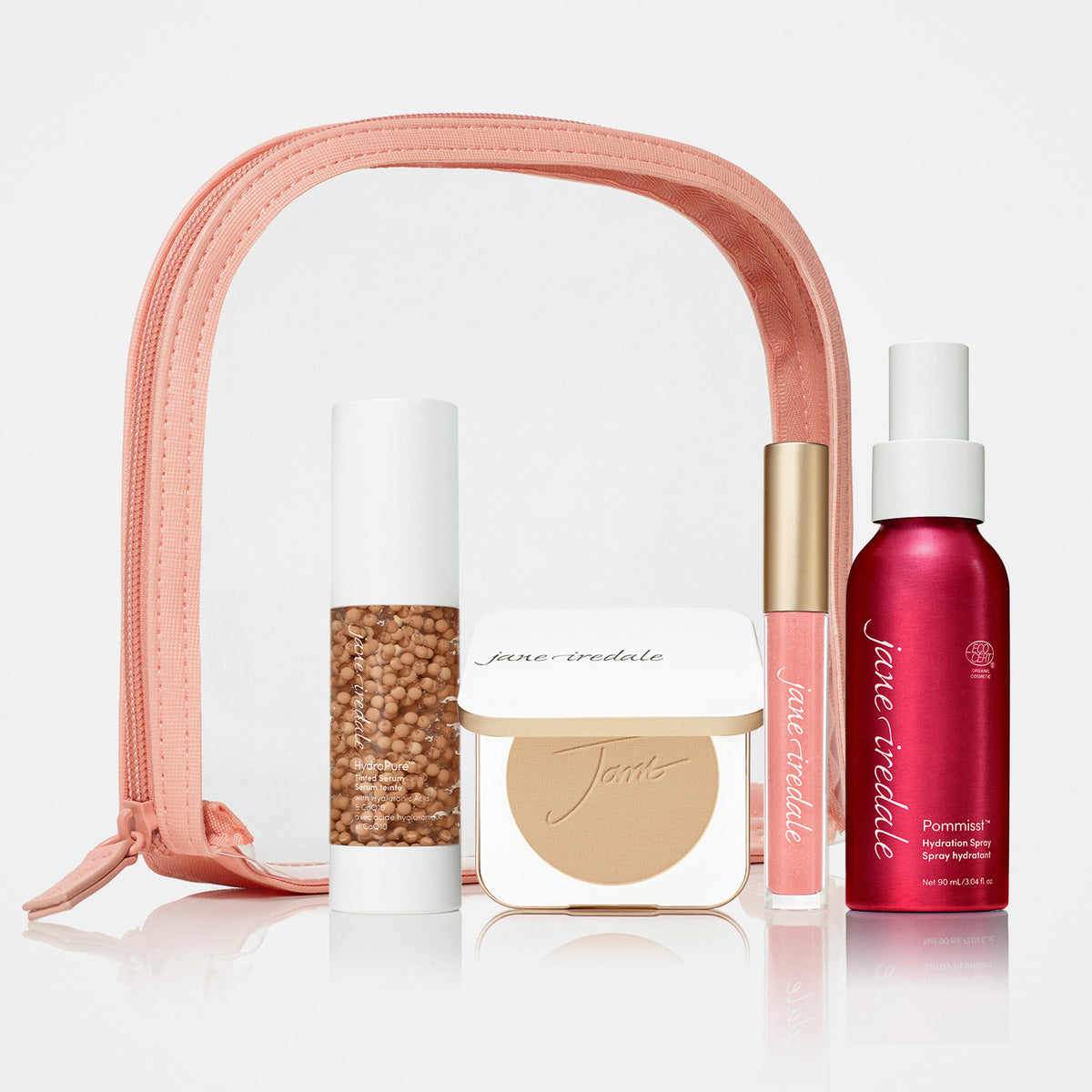 jane iredale - After Glow - Heimpflege-Set - Mittel - Make-up Kit - jane iredale Mineral Make-up - Care Concept Onlineshop - Vertrieb für Premium Wirkstoffkosmetik