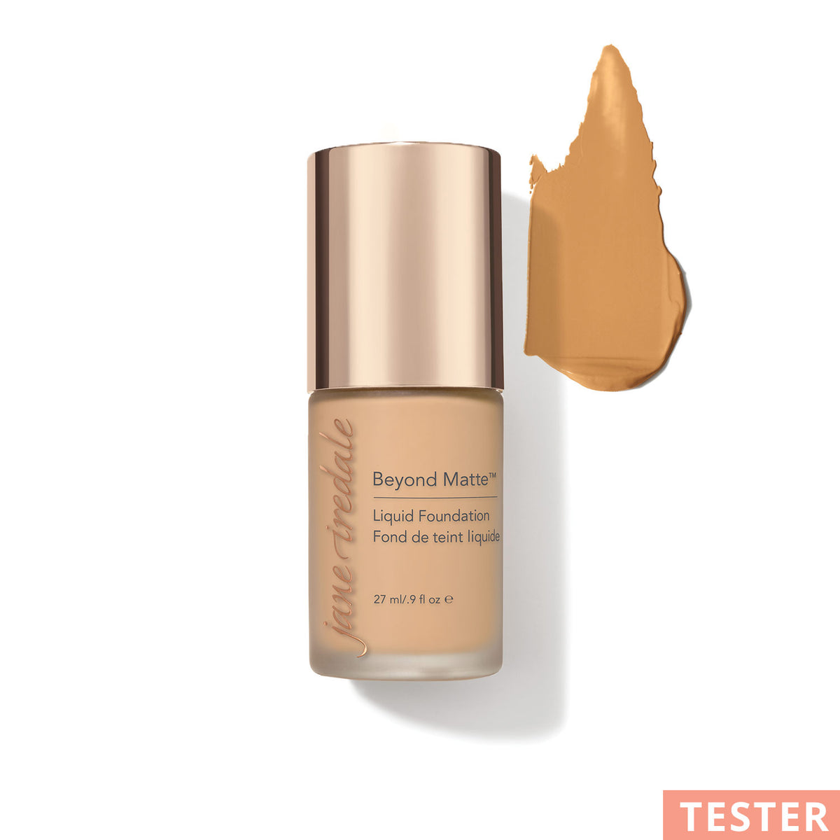 jane iredale - Beyond Matte Liquid Foundation - M8 - TESTER - Flüssige Foundation - jane iredale Mineral Make-up - Care Concept Onlineshop - Vertrieb für Premium Wirkstoffkosmetik