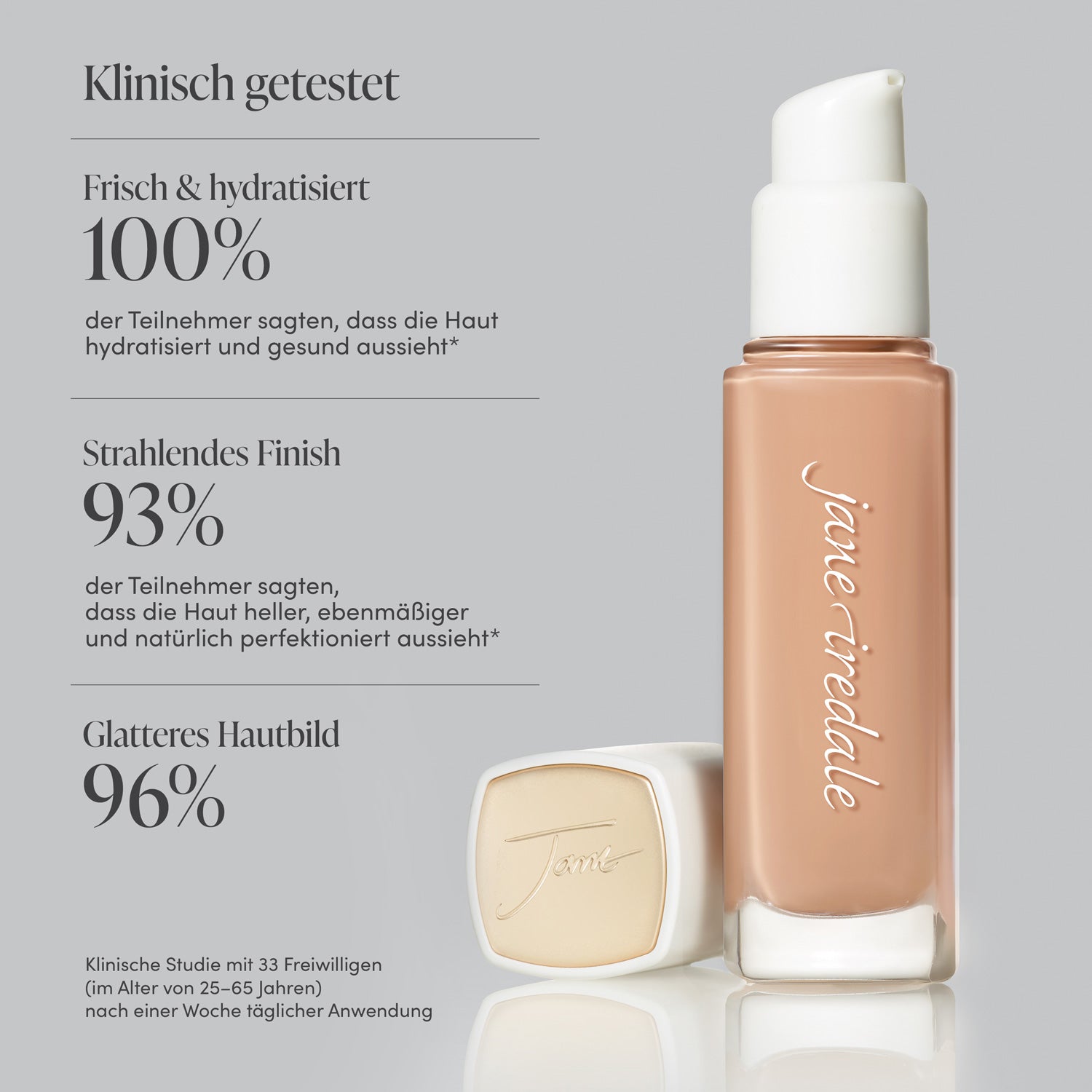jane iredale - Skintuition SPF 30 Radiance-Boosting Liquid Foundation - 26 Light - TESTER - Flüssige Foundation - jane iredale Mineral Make-up - Care Concept Onlineshop - Vertrieb für Premium Wirkstoffkosmetik