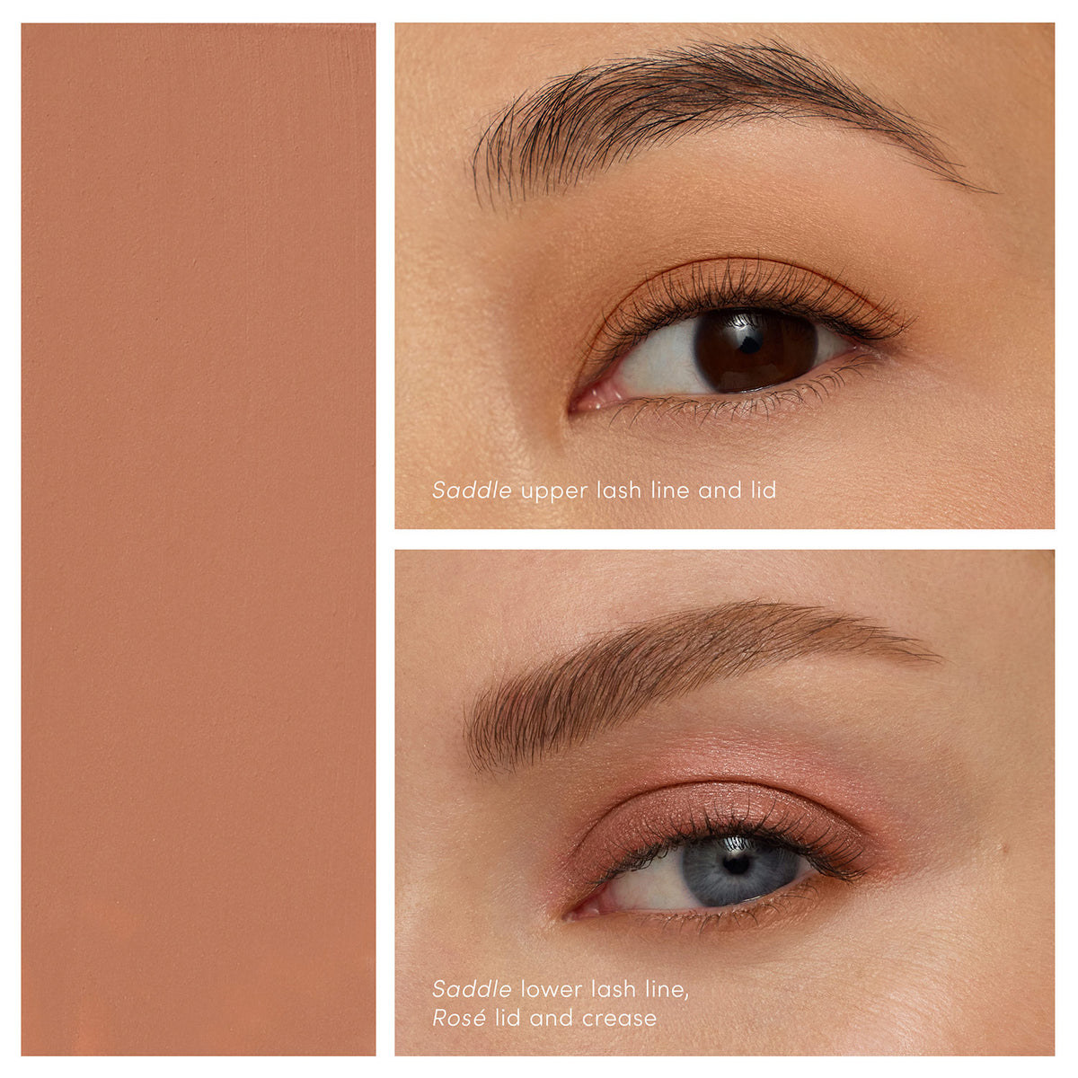 jane iredale - ColorLuxe Eye Shadow Stick - Saddle - TESTER - Lidschattenstift - jane iredale Mineral Make-up - Care Concept Onlineshop - Vertrieb für Premium Wirkstoffkosmetik