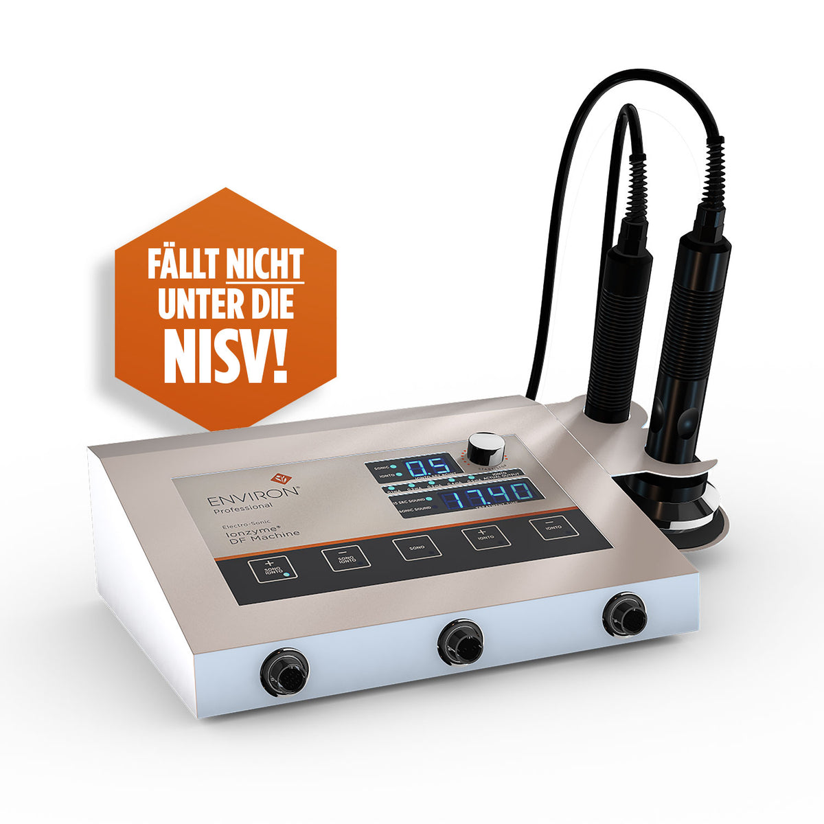 ENVIRON - Electro-Sonic Ionzyme DF III Maschine - Elektro-Sono-Gerät - Environ Skin Care - Care Concept Onlineshop - Vertrieb für Premium Wirkstoffkosmetik