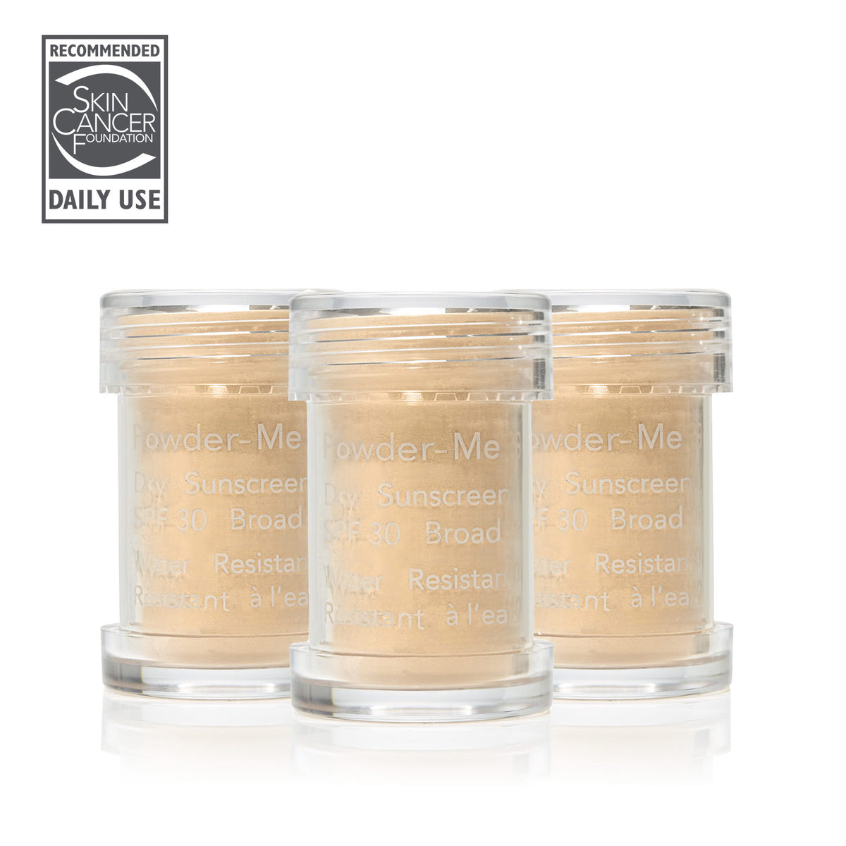 jane iredale - Powder-Me SPF Brush - Tanned - 3er Refill - Make-up Pinsel Refill - jane iredale Mineral Make-up - Care Concept Onlineshop - Vertrieb für Premium Wirkstoffkosmetik