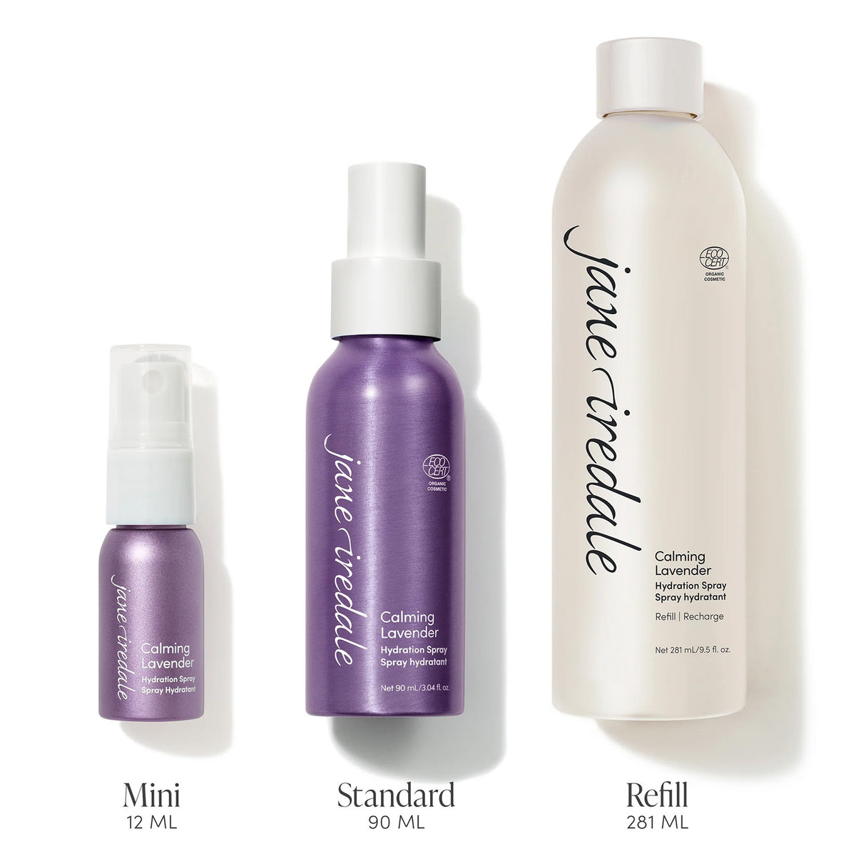 jane iredale - Calming Lavender Hydration Spray - Feuchtigkeitsspray - jane iredale Mineral Make-up - Care Concept Onlineshop - Vertrieb für Premium Wirkstoffkosmetik
