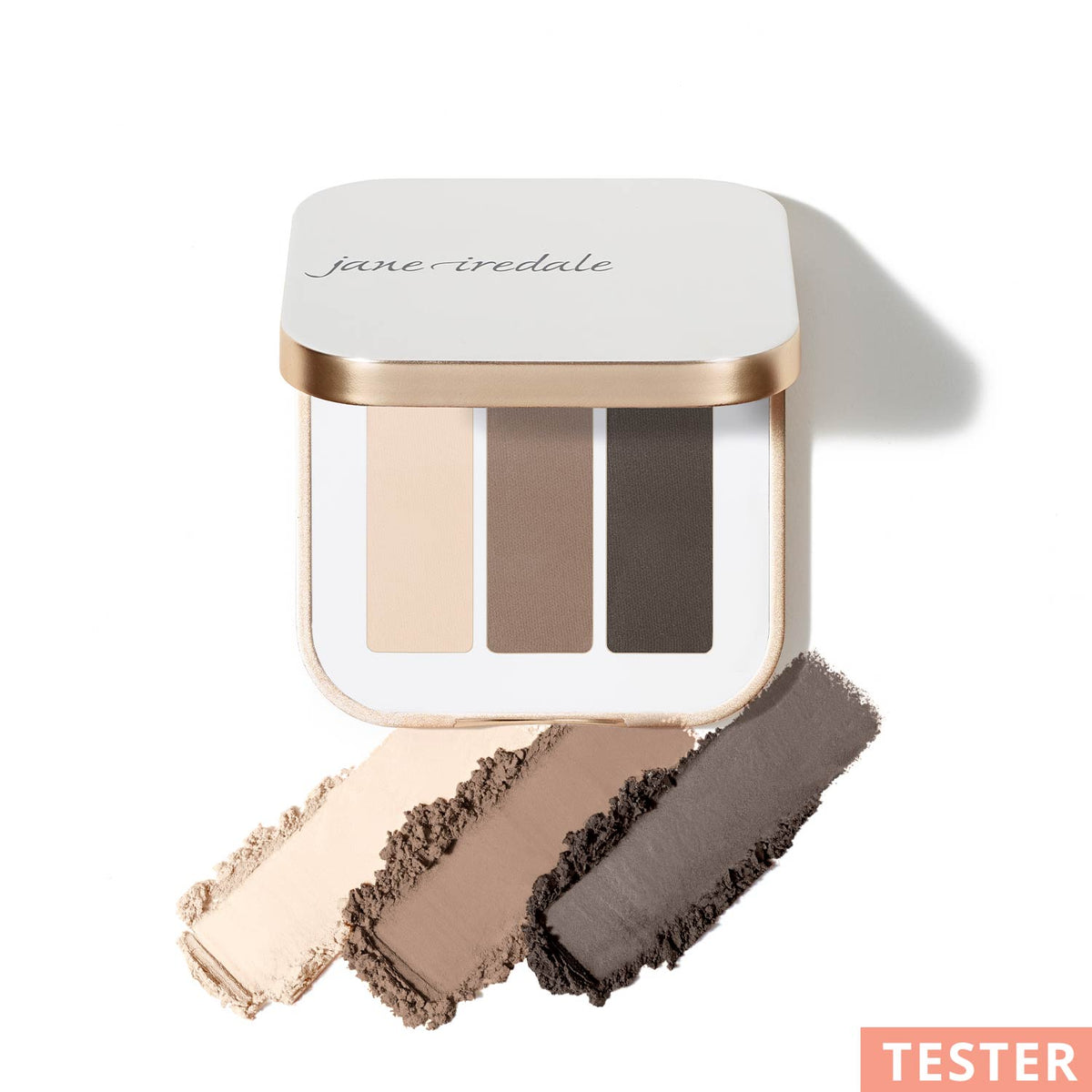 jane iredale - Triple Eye Shadow - Riverstone - TESTER - Lidschatten - jane iredale Mineral Make-up - Care Concept Onlineshop - Vertrieb für Premium Wirkstoffkosmetik