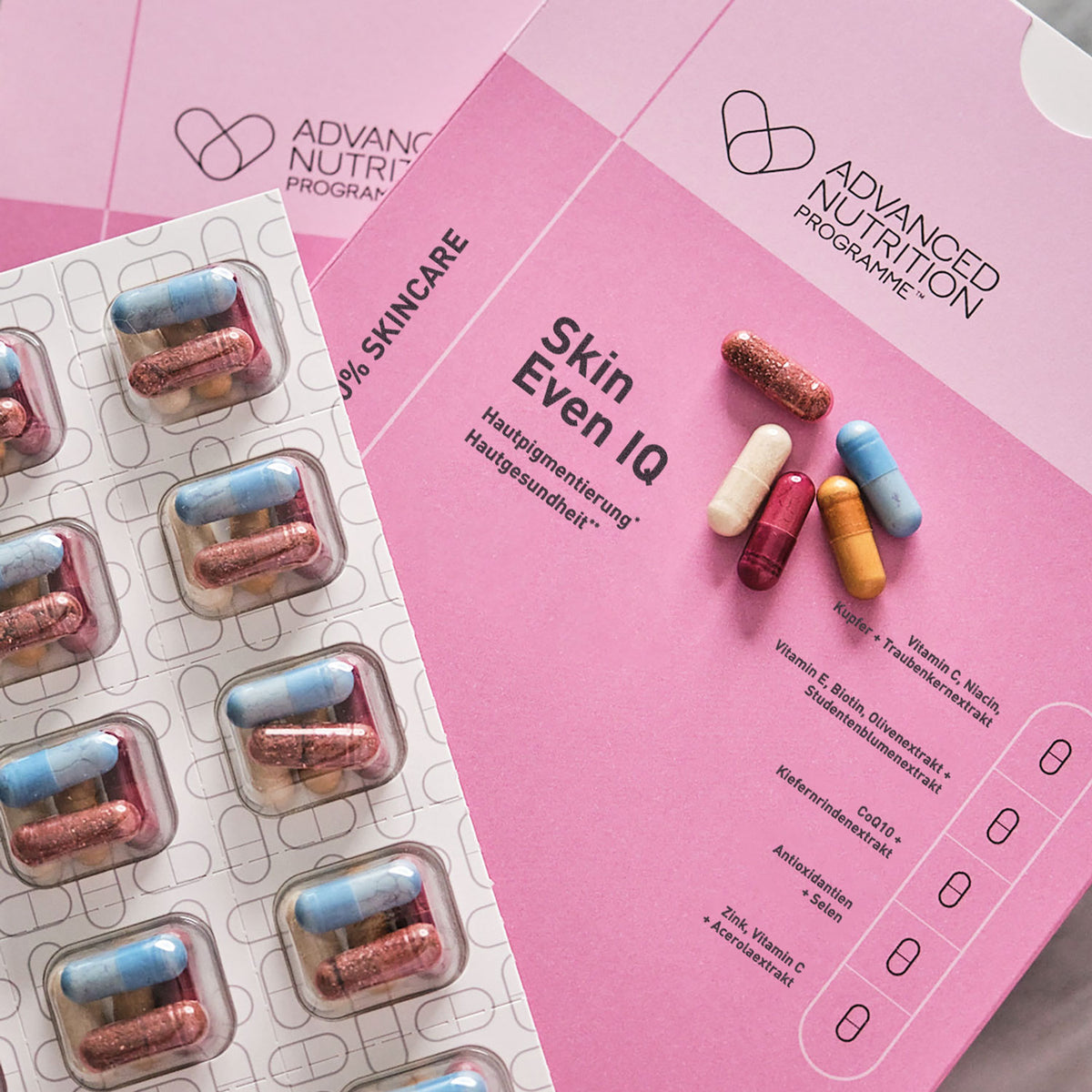 Advanced Nutrition Programme - Skin Even IQ - Nahrungsergänzung - Advanced Nutrition Programme - Care Concept Onlineshop - Vertrieb für Premium Wirkstoffkosmetik
