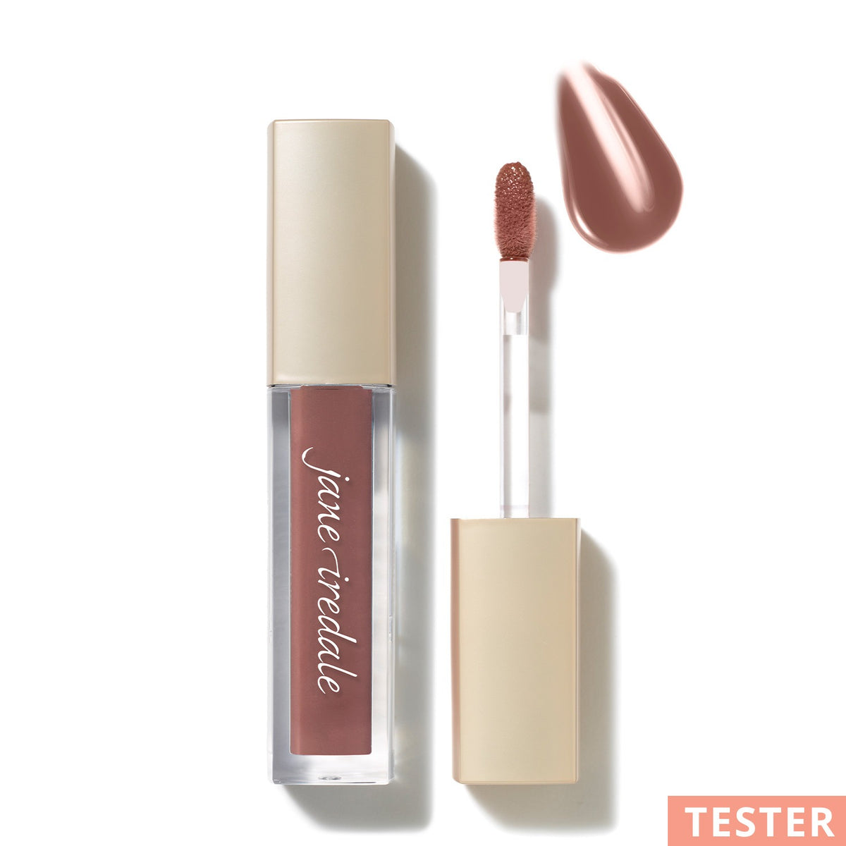 jane iredale - ColorLuxe High Impact Lip Glaze - Pink Suede - TESTER - Lip Gloss - jane iredale Mineral Make-up - Care Concept Onlineshop - Vertrieb für Premium Wirkstoffkosmetik