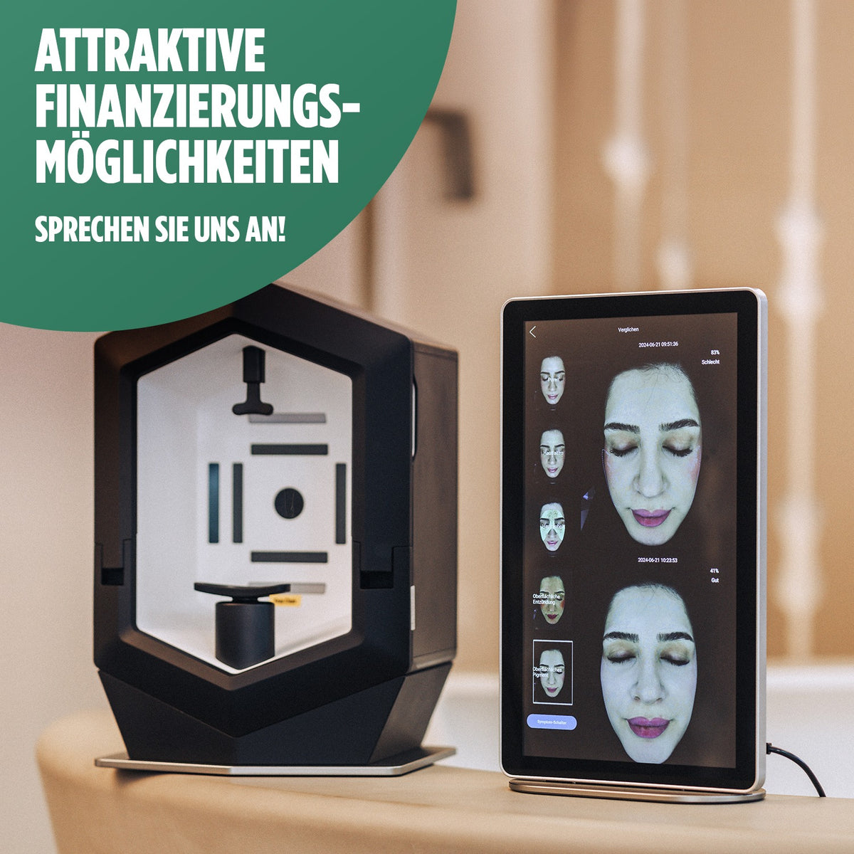 4D View Skin Analyser - Hautanalysegerät - Hautanalysegerät - Care Concept GmbH - Care Concept Onlineshop - Vertrieb für Premium Wirkstoffkosmetik