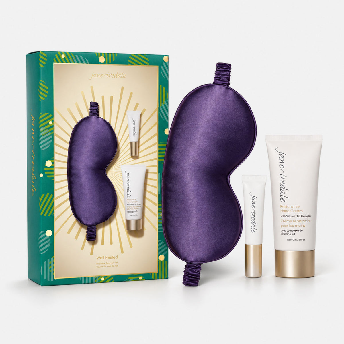 jane iredale - Well Rested Nighttime Recovery Set - Limited Edition - Make-up Kit - jane iredale Mineral Make-up - Care Concept Onlineshop - Vertrieb für Premium Wirkstoffkosmetik