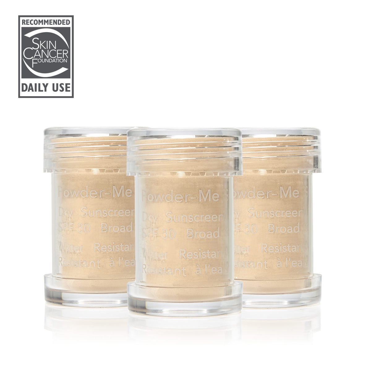 jane iredale - Powder-Me SPF Brush - Golden - 3er Refill - Nachfüllbarer Make-up Pinsel - jane iredale Mineral Make-up - Care Concept Onlineshop - Vertrieb für Premium Wirkstoffkosmetik