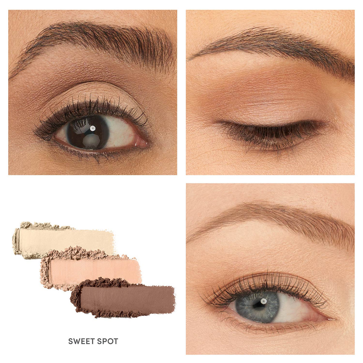 jane iredale - Triple Eye Shadow - Sweet Spot - TESTER - Lidschatten - jane iredale Mineral Make-up - Care Concept Onlineshop - Vertrieb für Premium Wirkstoffkosmetik