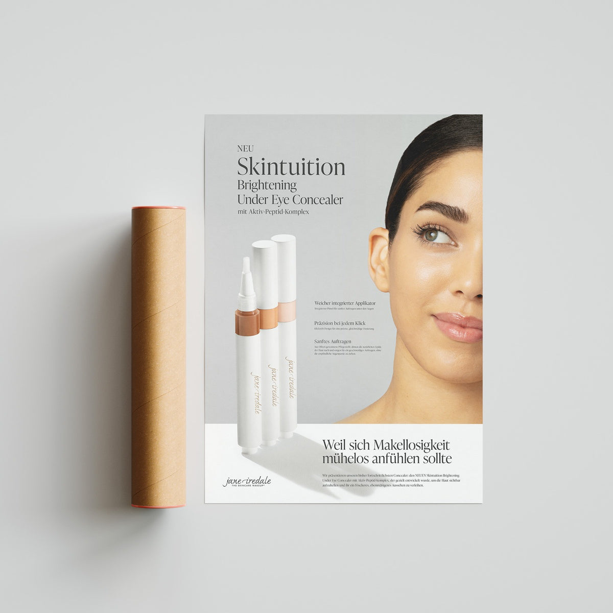 jane iredale - Plakat - Skintuition Concealer - Melissa - Plakat - Care Concept GmbH - Care Concept Onlineshop - Vertrieb für Premium Wirkstoffkosmetik