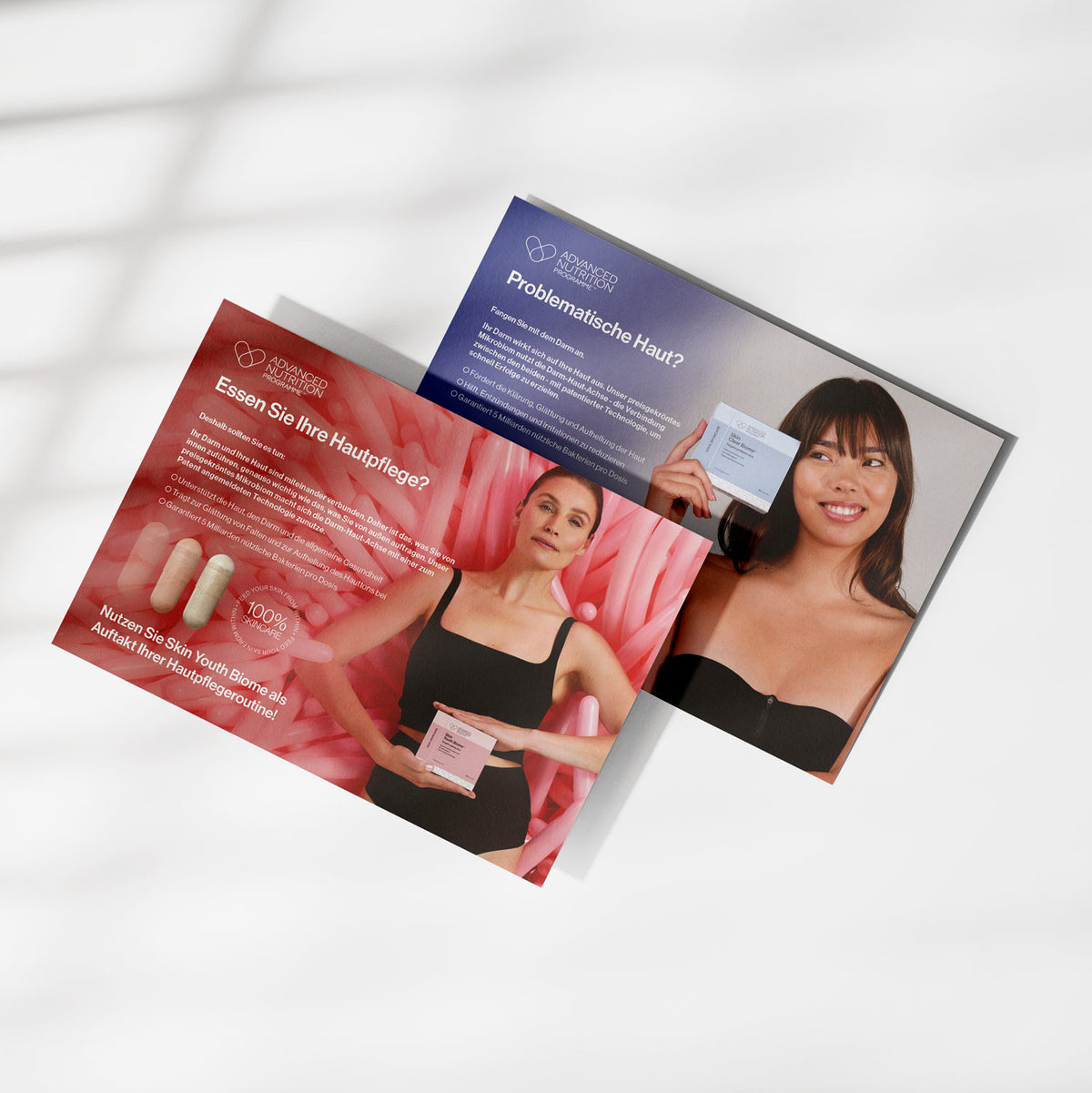 ANP - Flyer - Skin Youth Biome & Skin Clear Biome - Flyer - Care Concept GmbH - Care Concept Onlineshop - Vertrieb für Premium Wirkstoffkosmetik