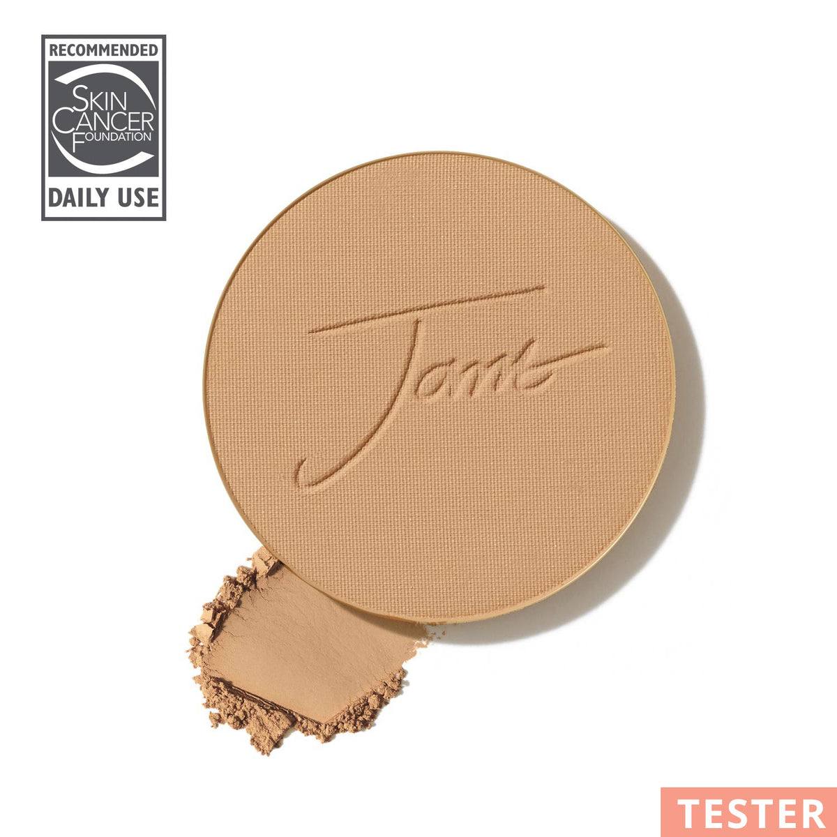 jane iredale - Pressed Powder Refill - Caramel - TESTER - Gepresstes Puder - jane iredale Mineral Make-up - Care Concept Onlineshop - Vertrieb für Premium Wirkstoffkosmetik