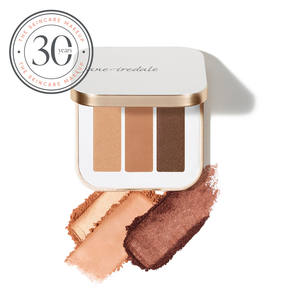 jane iredale - Triple Eye Shadow - Honeysuckle - Lidschatten - jane iredale Mineral Make-up - Care Concept Onlineshop - Vertrieb für Premium Wirkstoffkosmetik