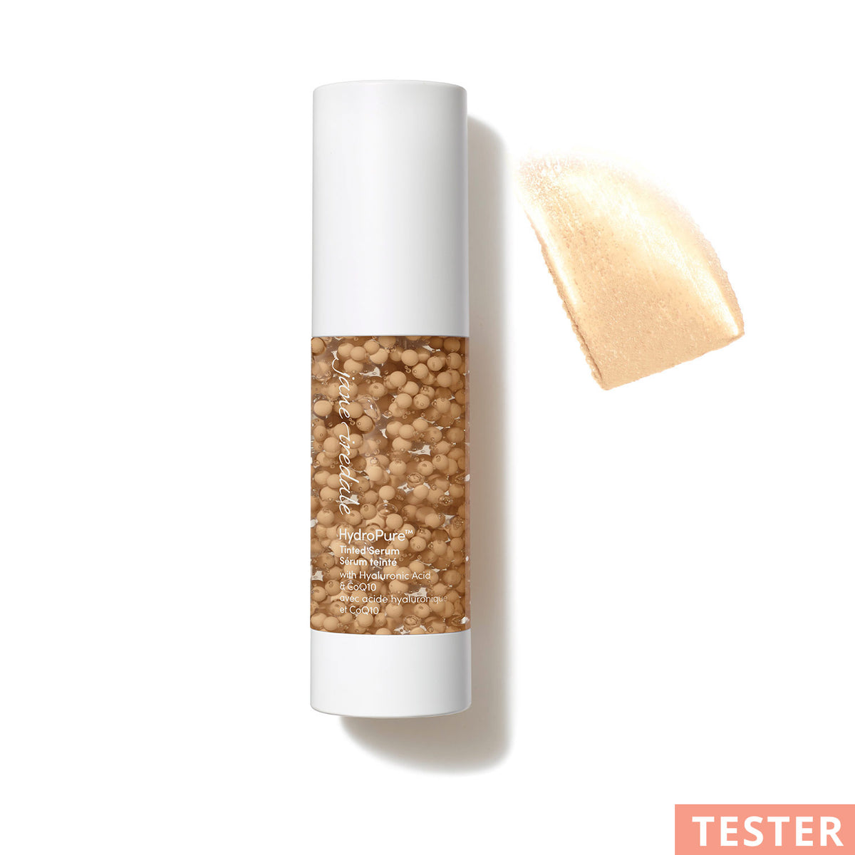 jane iredale - HydroPure Tinted Serum 3 - Light to Medium - TESTER - Flüssige Foundation - jane iredale Mineral Make-up - Care Concept Onlineshop - Vertrieb für Premium Wirkstoffkosmetik
