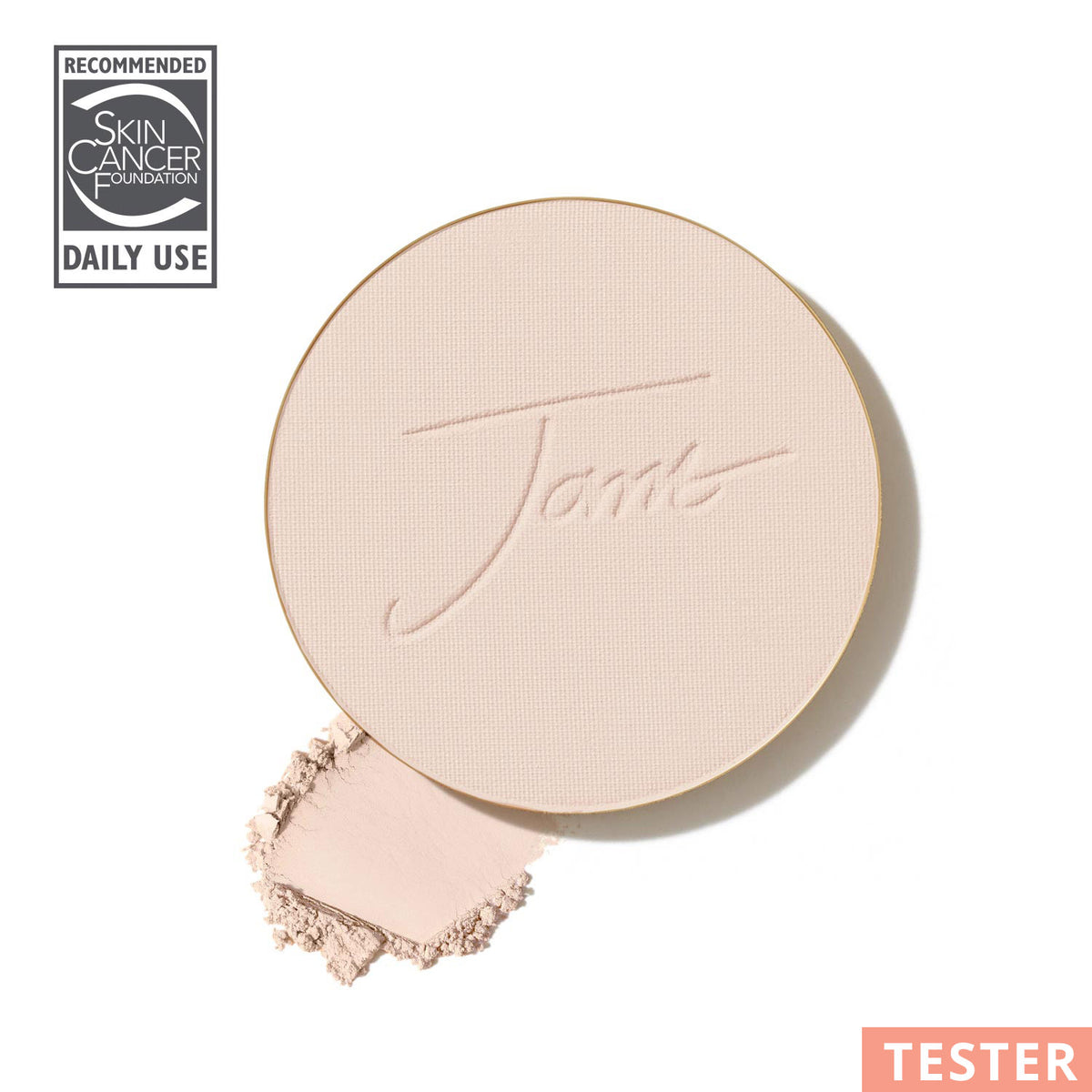 jane iredale - Pressed Powder Refill - Ivory - TESTER - Gepresstes Puder - jane iredale Mineral Make-up - Care Concept Onlineshop - Vertrieb für Premium Wirkstoffkosmetik