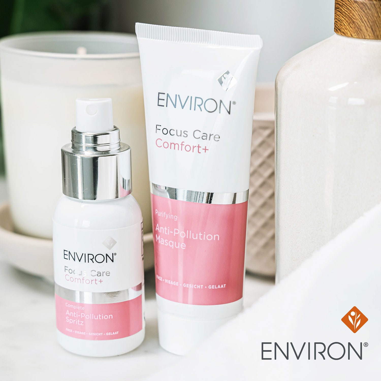 ENVIRON - Focus Care Comfort+ Complete Anti-Pollution Spritz - Anti-Pollution Spray - Environ Skin Care - Care Concept Onlineshop - Vertrieb für Premium Wirkstoffkosmetik