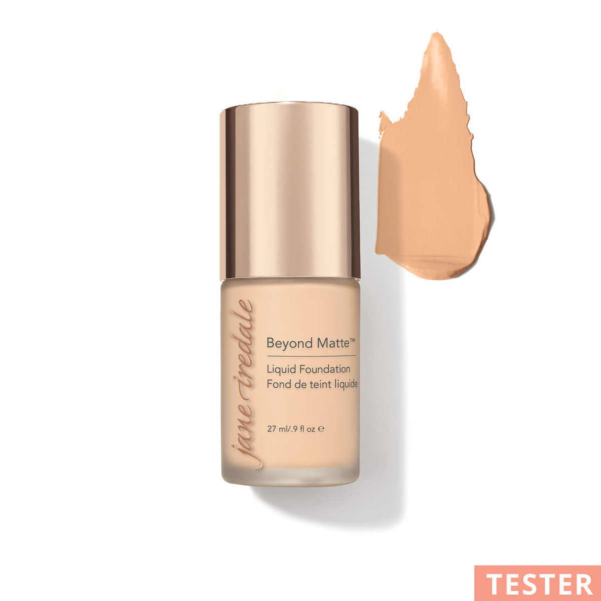 jane iredale - Beyond Matte Liquid Foundation - M2 - TESTER - Flüssige Foundation - jane iredale Mineral Make-up - Care Concept Onlineshop - Vertrieb für Premium Wirkstoffkosmetik