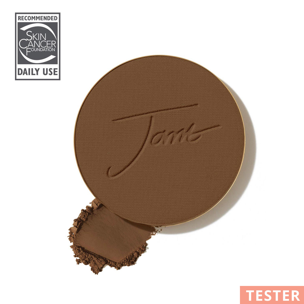 jane iredale - Pressed Powder Refill - Cocoa - TESTER - Gepresstes Puder - jane iredale Mineral Make-up - Care Concept Onlineshop - Vertrieb für Premium Wirkstoffkosmetik