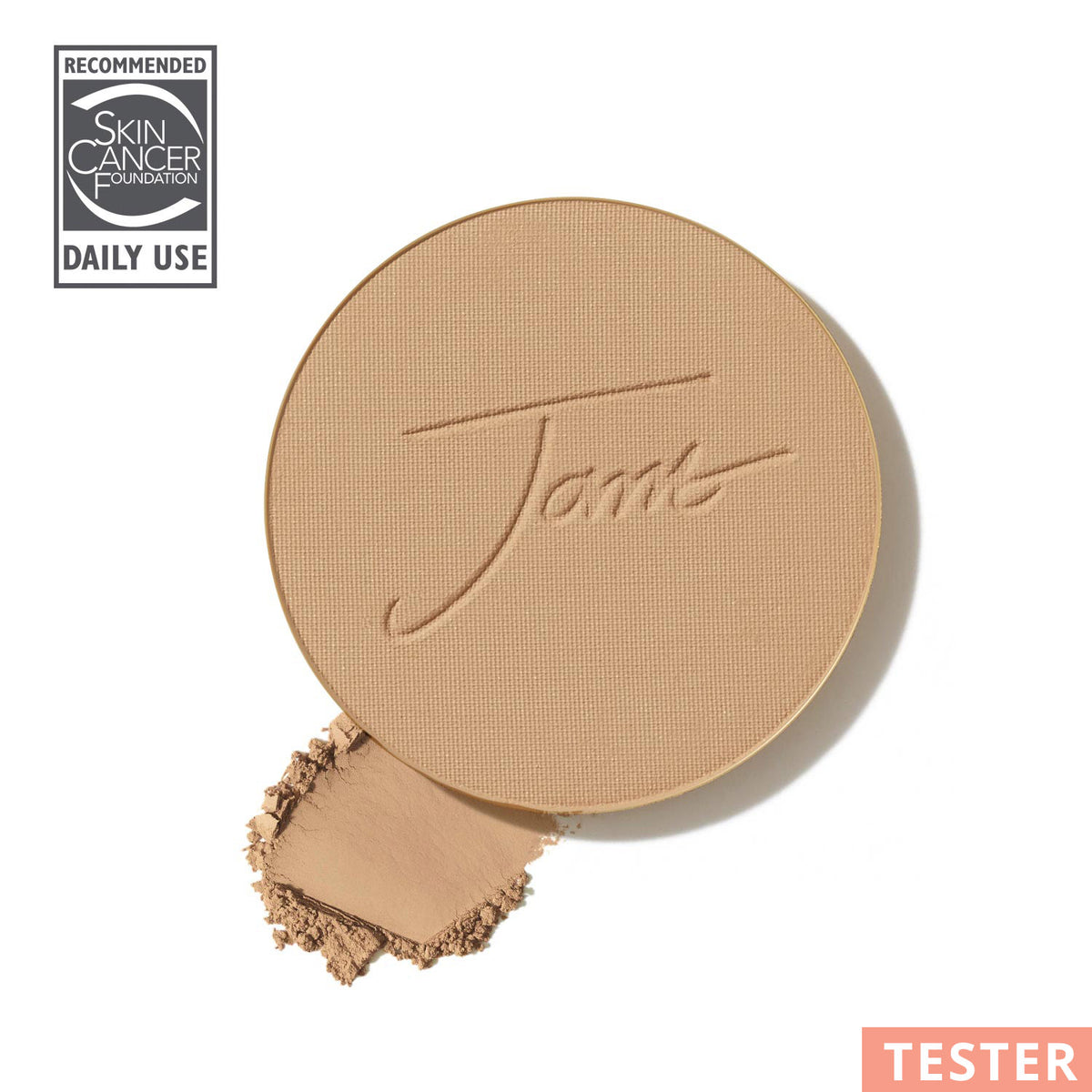 jane iredale - Pressed Powder Refill - Latte - TESTER - Gepresstes Puder - jane iredale Mineral Make-up - Care Concept Onlineshop - Vertrieb für Premium Wirkstoffkosmetik