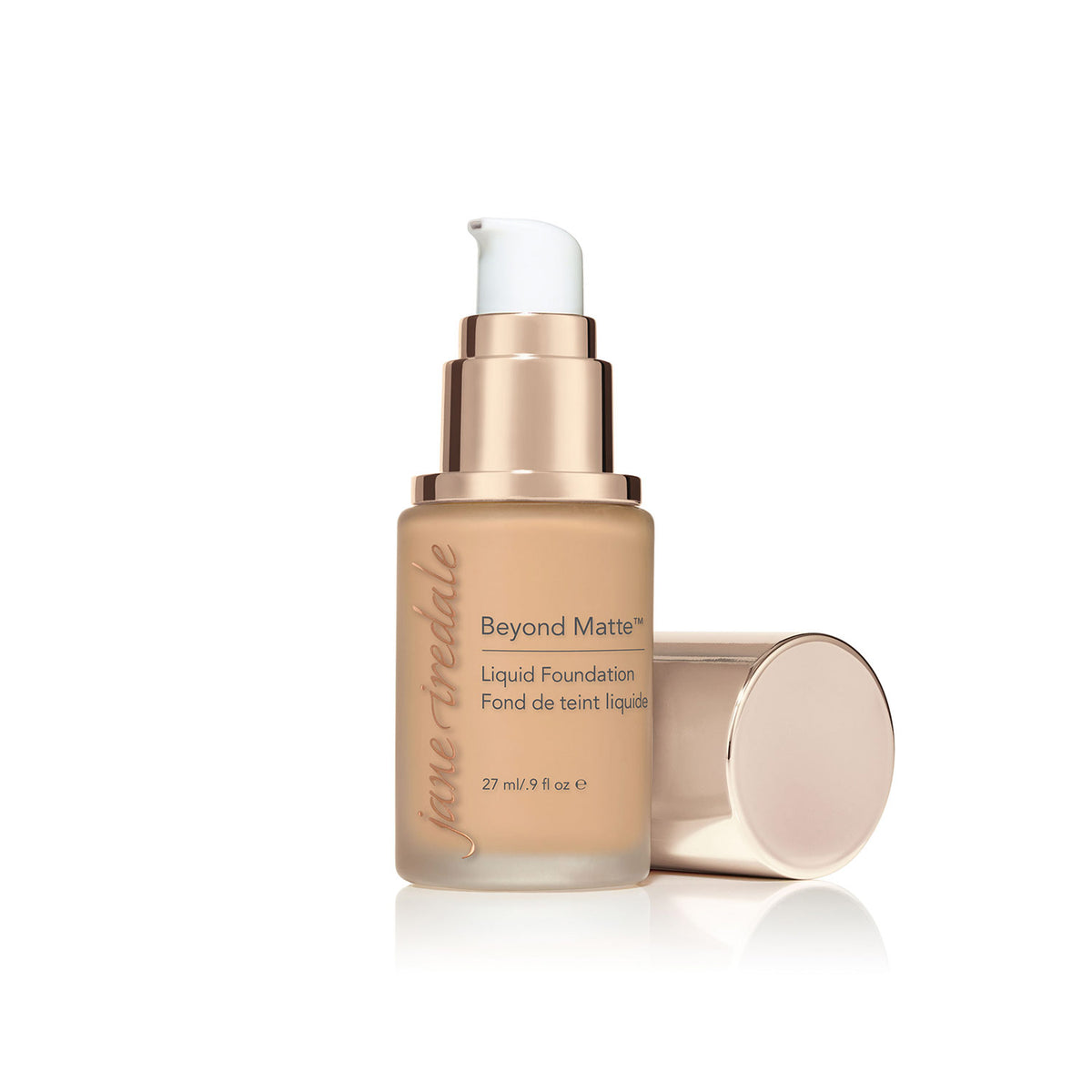 jane iredale - Beyond Matte Liquid Foundation - M8 - TESTER - Flüssige Foundation - jane iredale Mineral Make-up - Care Concept Onlineshop - Vertrieb für Premium Wirkstoffkosmetik