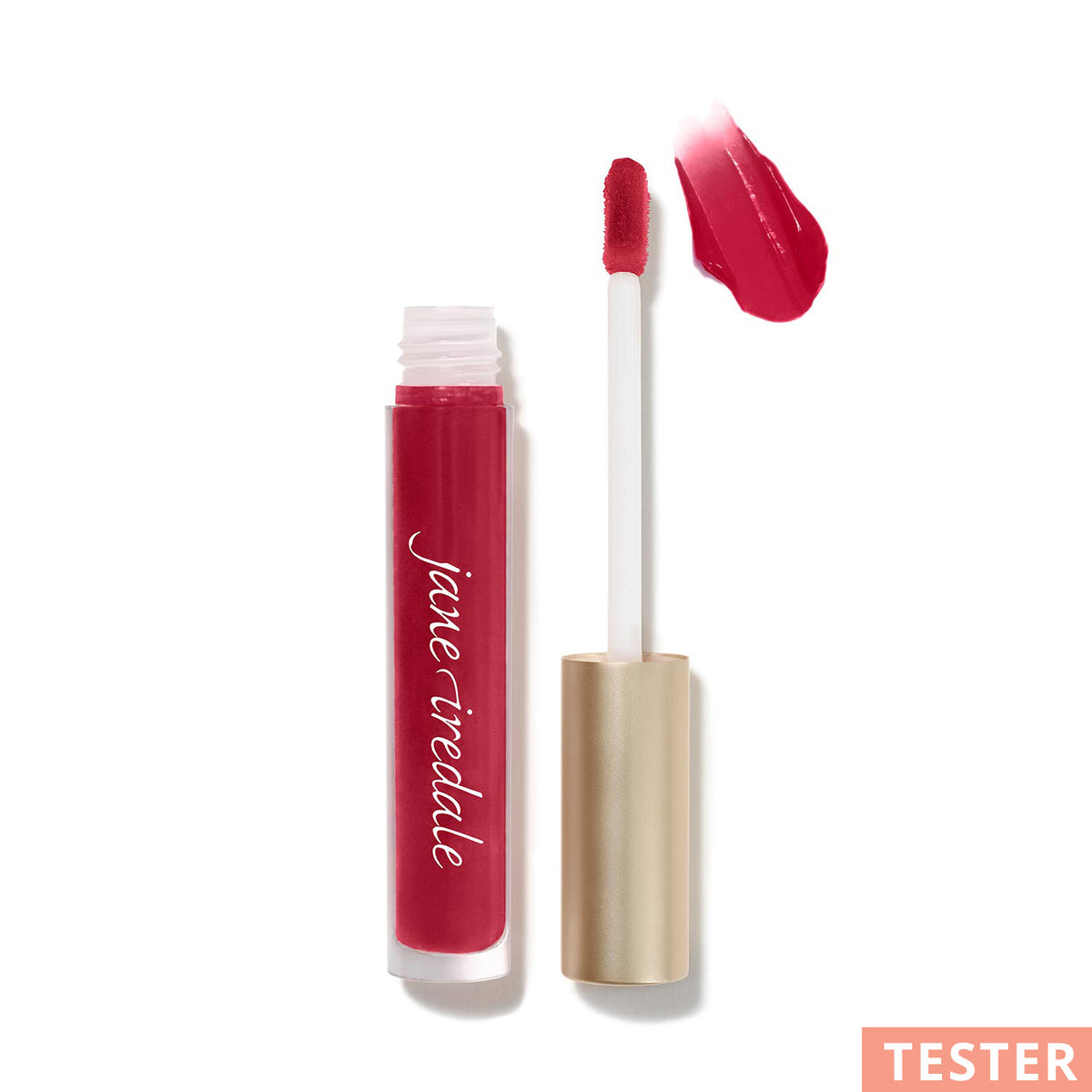 jane iredale - HydroPure Hyaluronic Lip Gloss - Berry Red - TESTER - Lip Gloss - jane iredale Mineral Make-up - Care Concept Onlineshop - Vertrieb für Premium Wirkstoffkosmetik