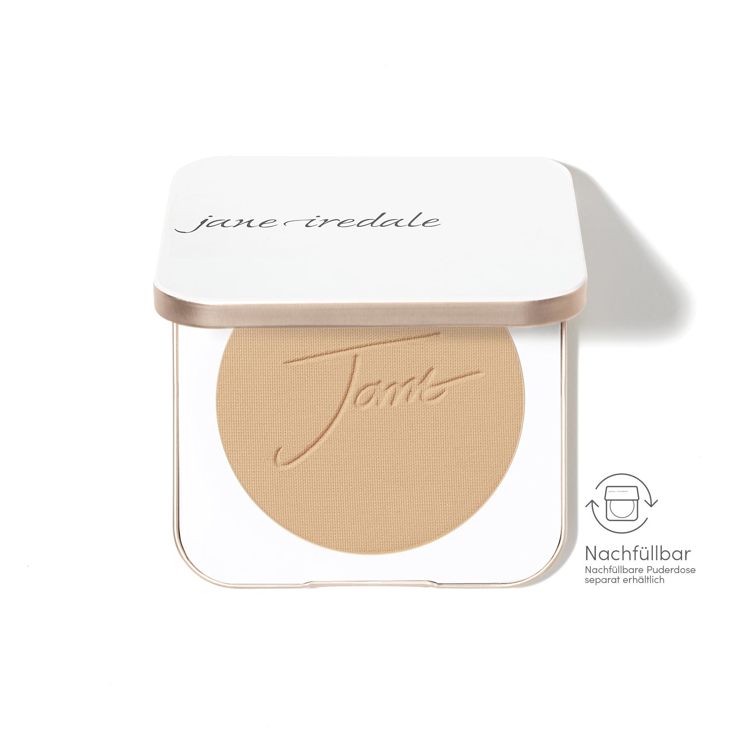 jane iredale - Pressed Powder Refill - Golden Glow - Gepresstes Puder - jane iredale Mineral Make-up - Care Concept Onlineshop - Vertrieb für Premium Wirkstoffkosmetik