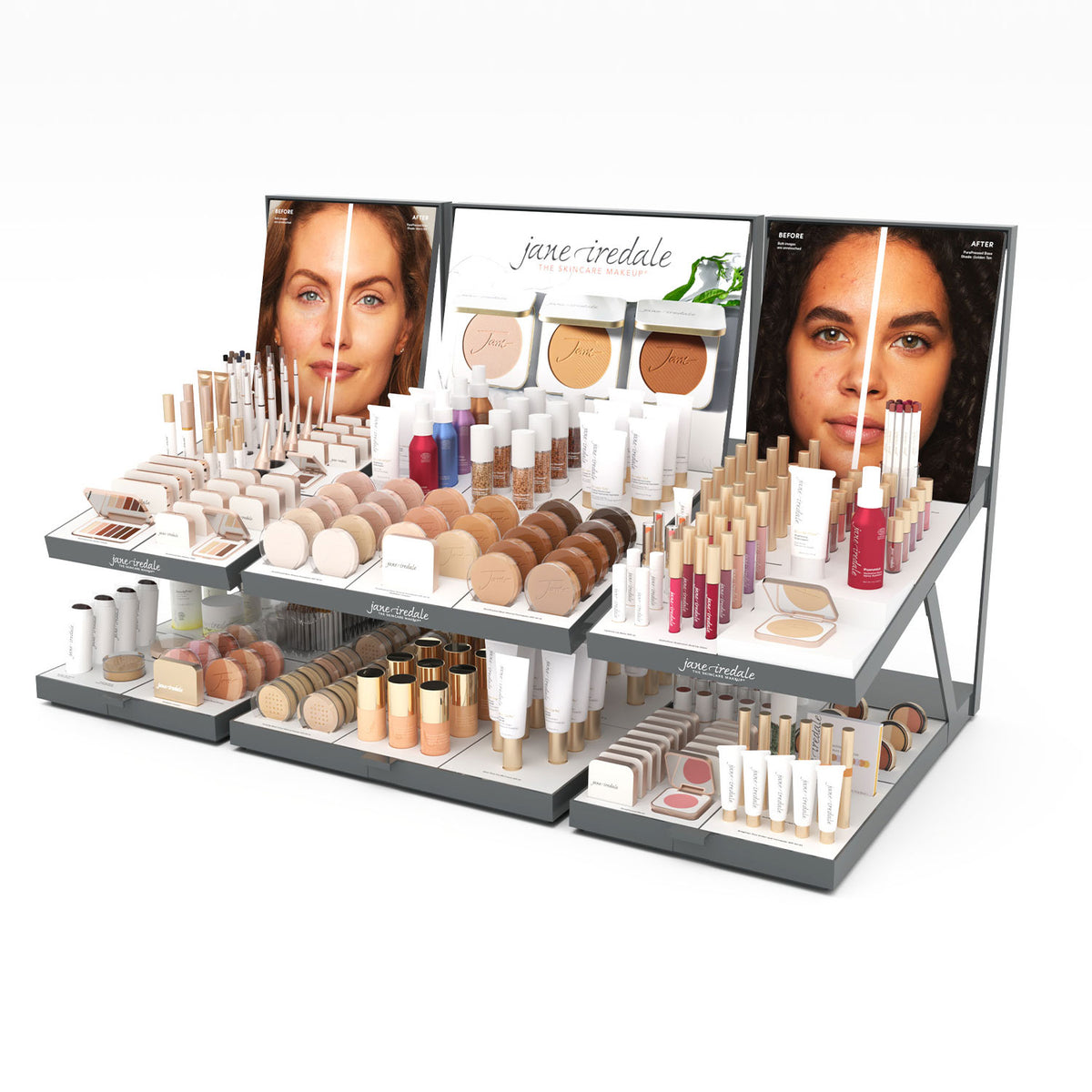 jane iredale - Beauty Gallery - Full Gallery - unbestückt (leer) - Verkaufsdisplay - jane iredale Mineral Make-up - Care Concept Onlineshop - Vertrieb für Premium Wirkstoffkosmetik