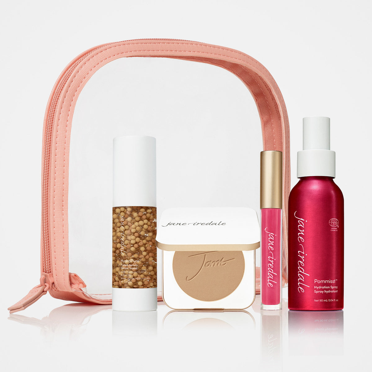 jane iredale - After Glow - Heimpflege-Set - Dunkel - Make-up Kit - jane iredale Mineral Make-up - Care Concept Onlineshop - Vertrieb für Premium Wirkstoffkosmetik