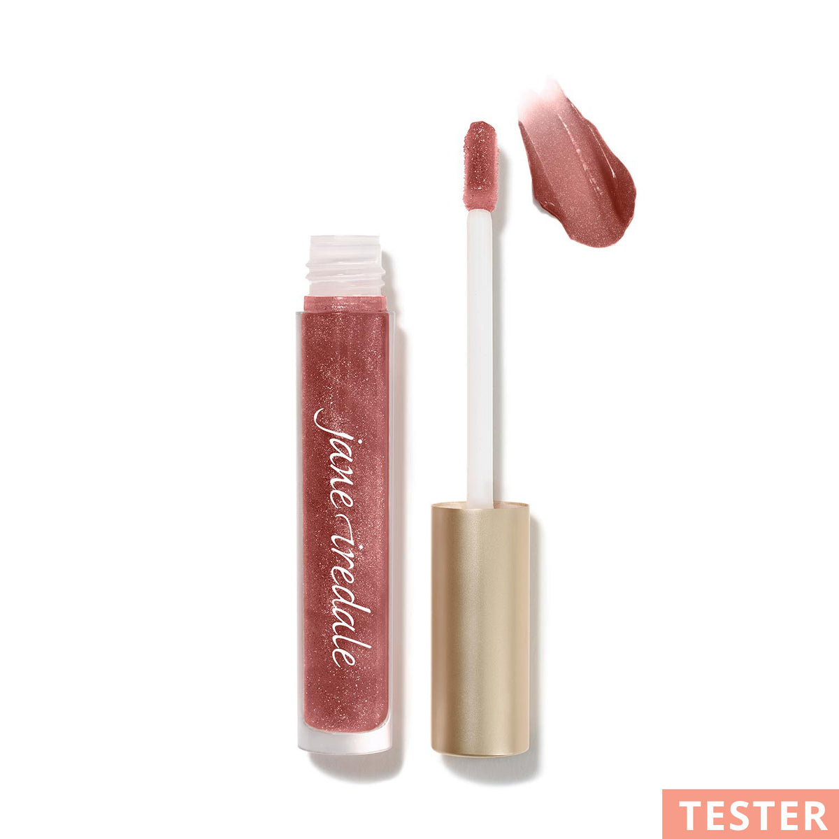jane iredale - HydroPure Hyaluronic Lip Gloss - Mocha Latte - TESTER - Lip Gloss - jane iredale Mineral Make-up - Care Concept Onlineshop - Vertrieb für Premium Wirkstoffkosmetik