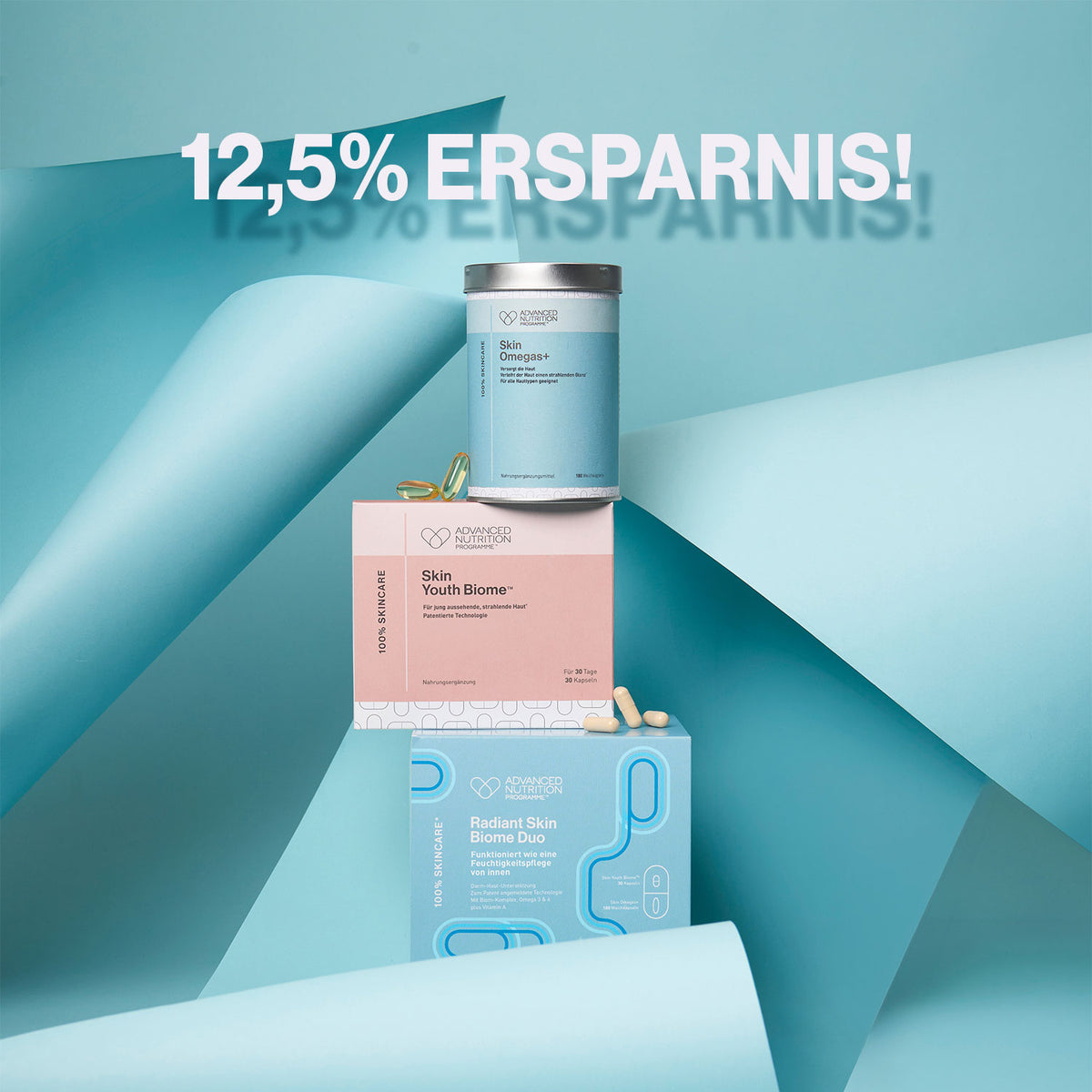 Advanced Nutrition Programme - Radiant Skin Biome Duo - Limited Edition - Nahrungsergänzung - Advanced Nutrition Programme - Care Concept Onlineshop - Vertrieb für Premium Wirkstoffkosmetik