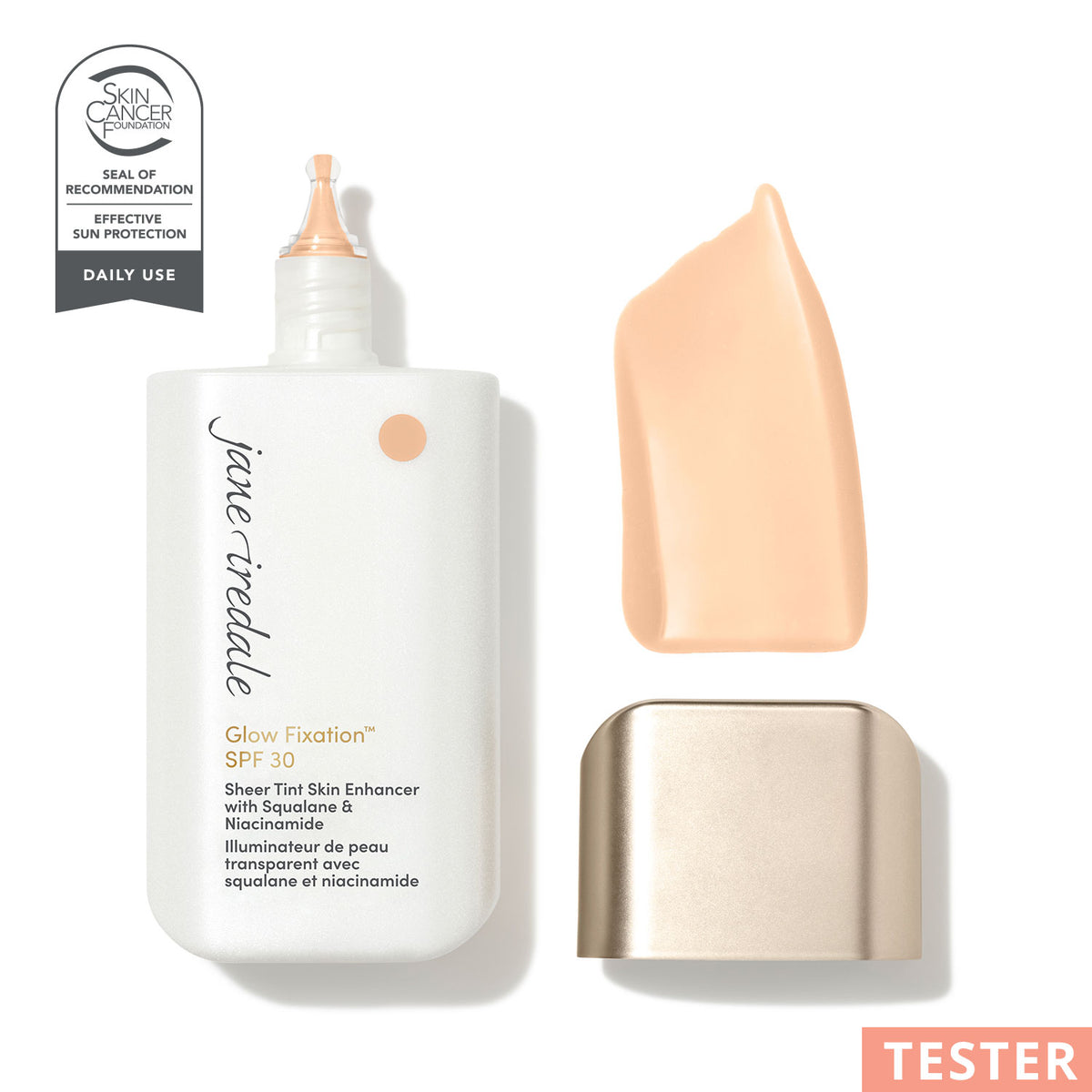 jane iredale - Glow Fixation SPF 30 Sheer Tint Skin Enhancer - Fair to Light - TESTER - Skin Enhancer - jane iredale Mineral Make-up - Care Concept Onlineshop - Vertrieb für Premium Wirkstoffkosmetik