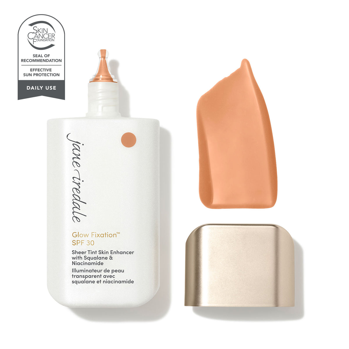 jane iredale - Glow Fixation SPF 30 Sheer Tint Skin Enhancer - Light Medium to Medium - Skin Enhancer - jane iredale Mineral Make-up - Care Concept Onlineshop - Vertrieb für Premium Wirkstoffkosmetik
