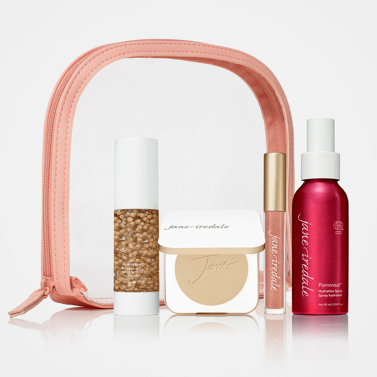 jane iredale - After Glow - Heimpflege-Set - Hell - Make-up Kit - jane iredale Mineral Make-up - Care Concept Onlineshop - Vertrieb für Premium Wirkstoffkosmetik