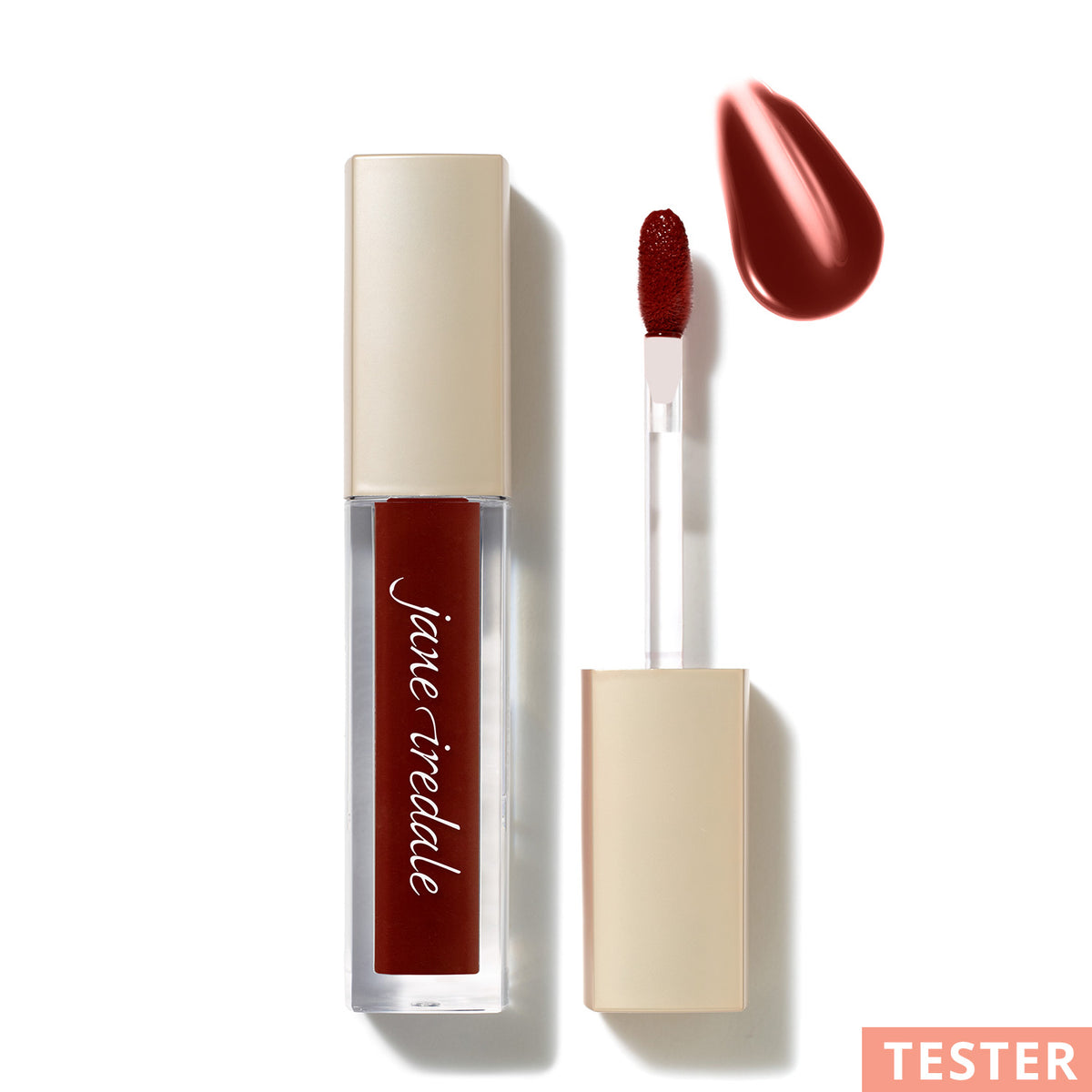 jane iredale - ColorLuxe High Impact Lip Glaze - Cherry Noir - TESTER - Lip Gloss - jane iredale Mineral Make-up - Care Concept Onlineshop - Vertrieb für Premium Wirkstoffkosmetik