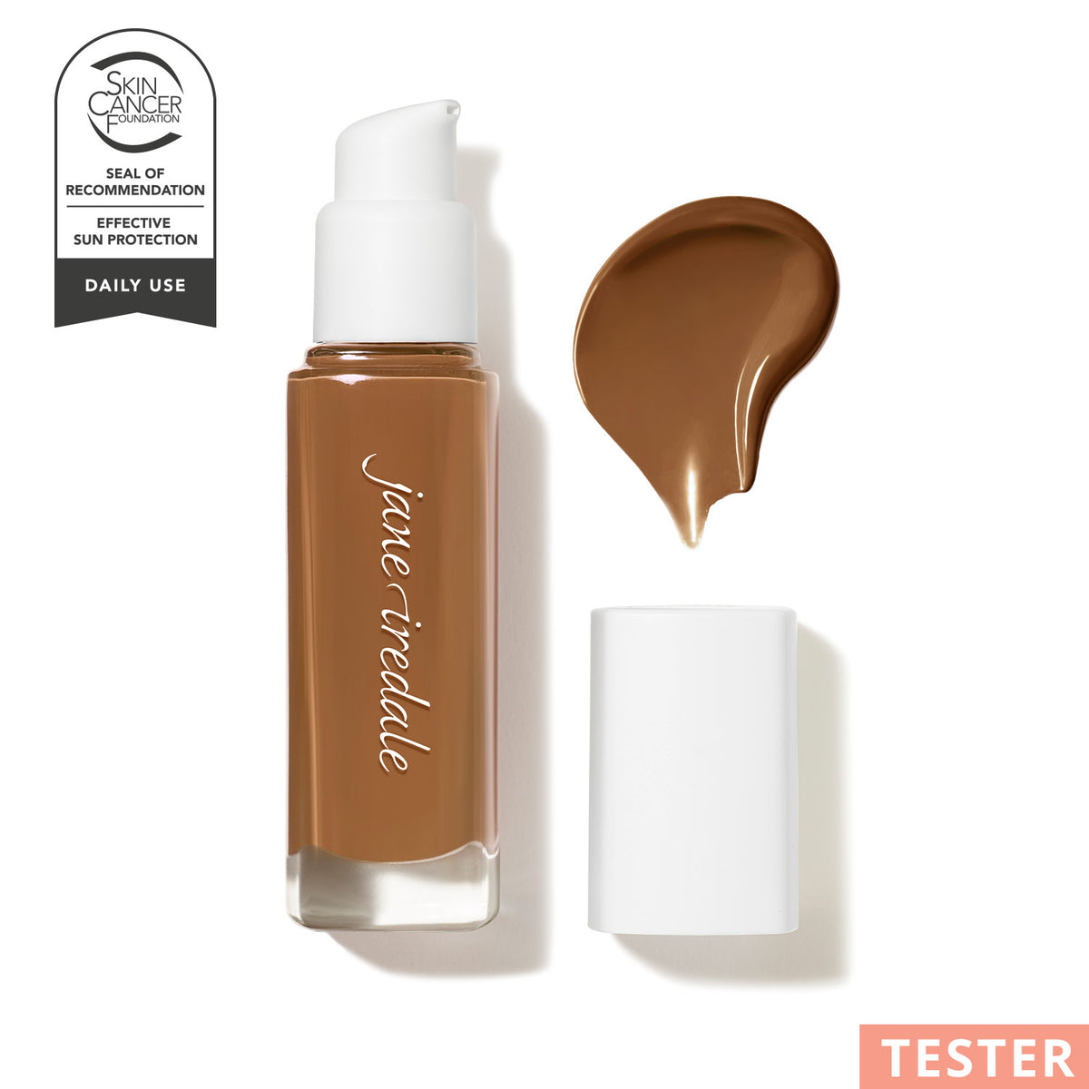 jane iredale - Skintuition SPF 30 Radiance-Boosting Liquid Foundation - 60 Dark - TESTER - Flüssige Foundation - jane iredale Mineral Make-up - Care Concept Onlineshop - Vertrieb für Premium Wirkstoffkosmetik