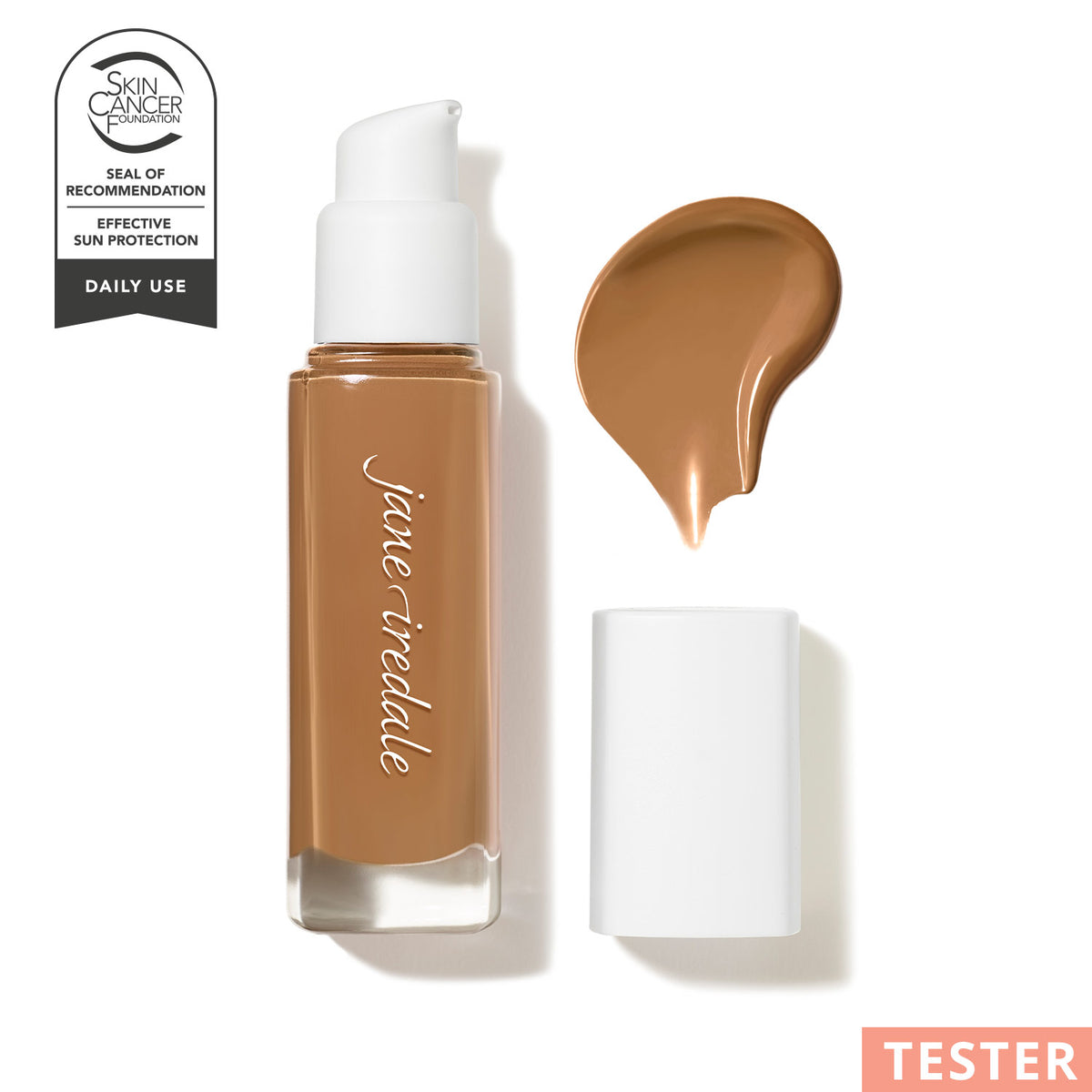 jane iredale - Skintuition SPF 30 Radiance-Boosting Liquid Foundation - 58 Medium Dark - TESTER - Flüssige Foundation - jane iredale Mineral Make-up - Care Concept Onlineshop - Vertrieb für Premium Wirkstoffkosmetik