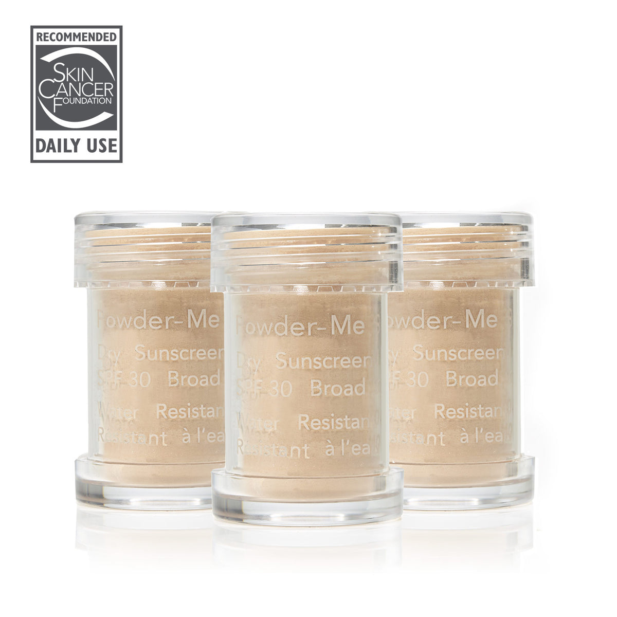 jane iredale - Powder-Me SPF Brush - Nude - 3er Refill - Nachfüllbarer Make-up Pinsel - jane iredale Mineral Make-up - Care Concept Onlineshop - Vertrieb für Premium Wirkstoffkosmetik