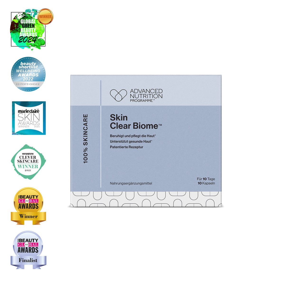 Advanced Nutrition Programme - Skin Clear Biome - Discovery Pack - Nahrungsergänzung - Advanced Nutrition Programme - Care Concept Onlineshop - Vertrieb für Premium Wirkstoffkosmetik