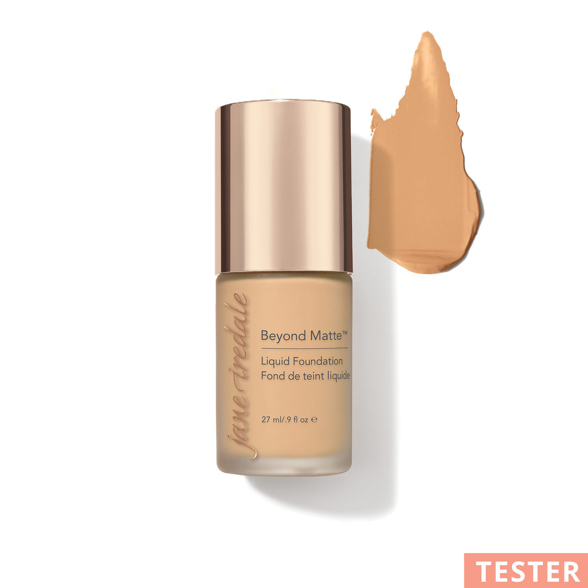 jane iredale - Beyond Matte Liquid Foundation - M7 - TESTER - Flüssige Foundation - jane iredale Mineral Make-up - Care Concept Onlineshop - Vertrieb für Premium Wirkstoffkosmetik