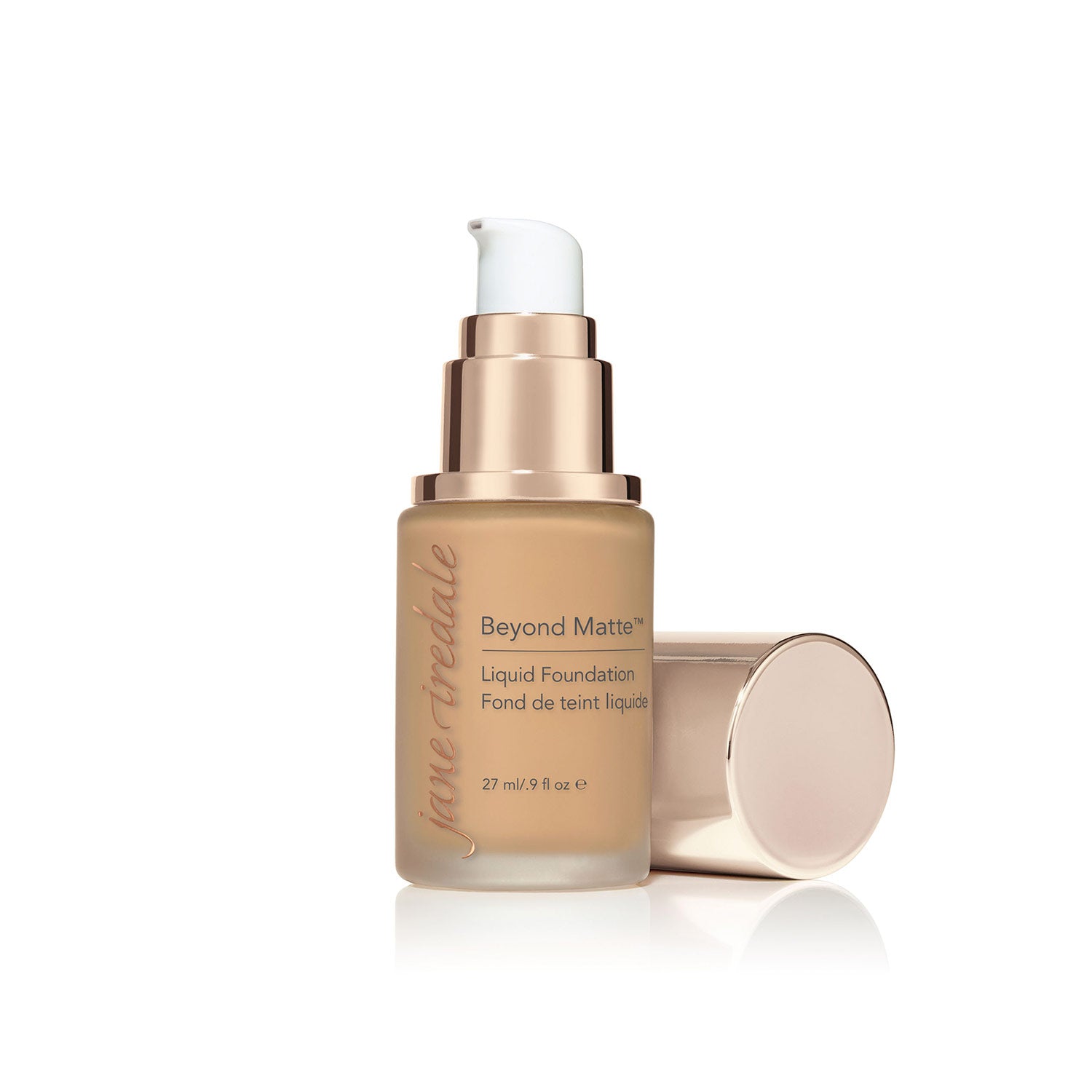 jane iredale - Beyond Matte Liquid Foundation - M9 - TESTER - Flüssige Foundation - jane iredale Mineral Make-up - Care Concept Onlineshop - Vertrieb für Premium Wirkstoffkosmetik