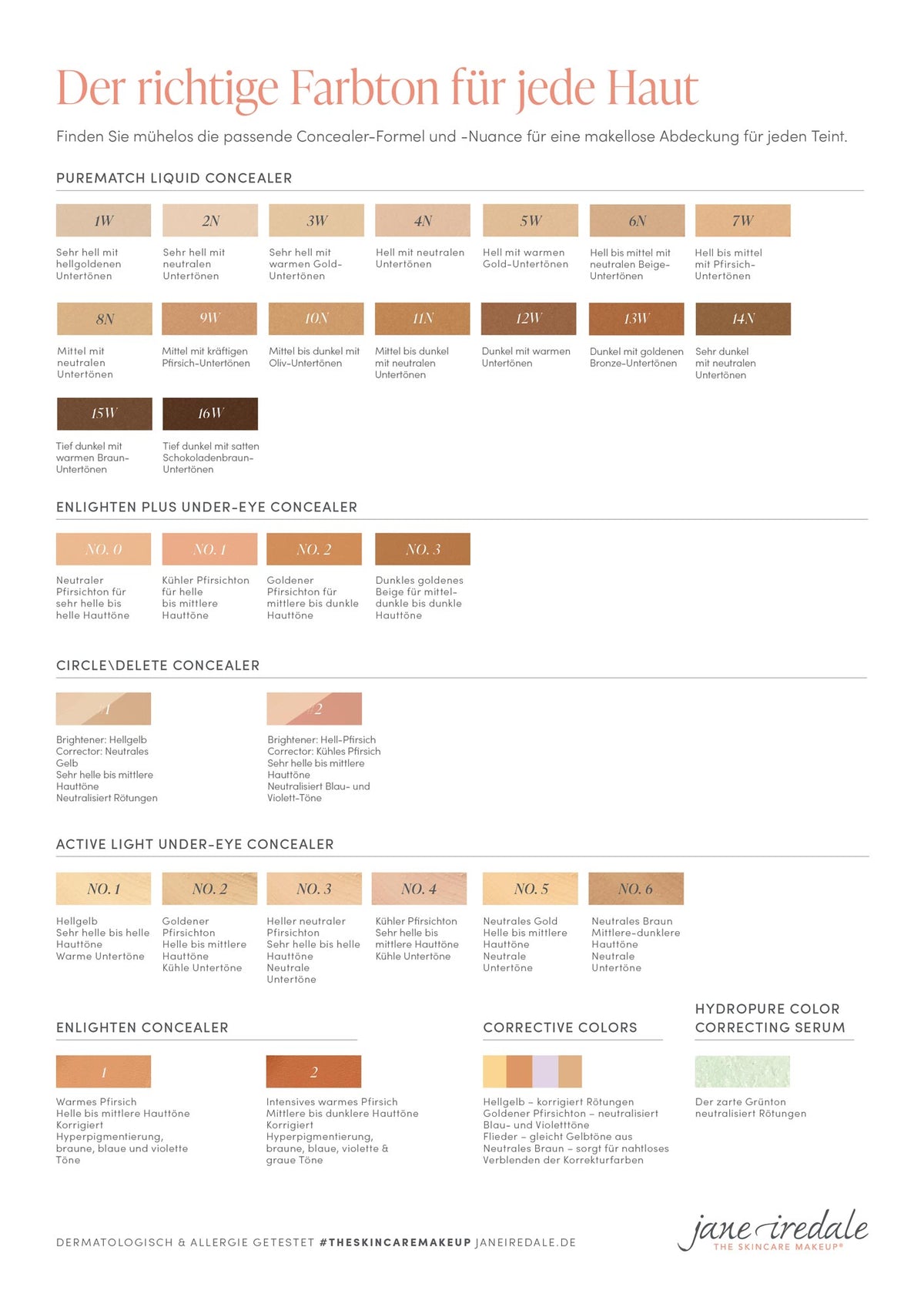 jane iredale - Active Light Concealer Nr. 6 - TESTER (Auslaufartikel) - Concealer - jane iredale Mineral Make-up - Care Concept Onlineshop - Vertrieb für Premium Wirkstoffkosmetik